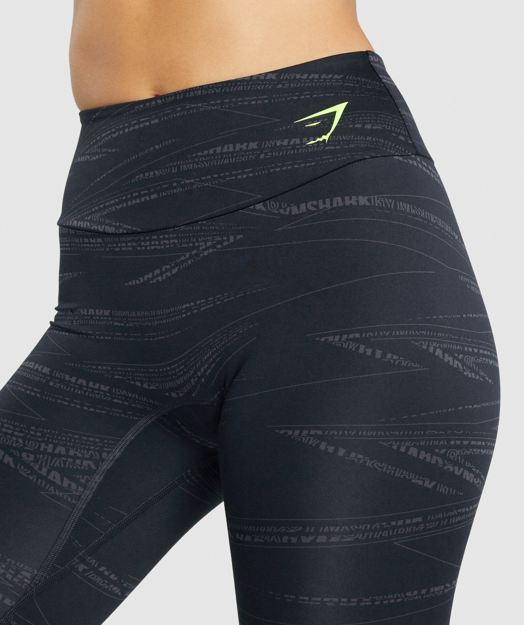 Zone Graphic Leggings in Black/Grey - view 5