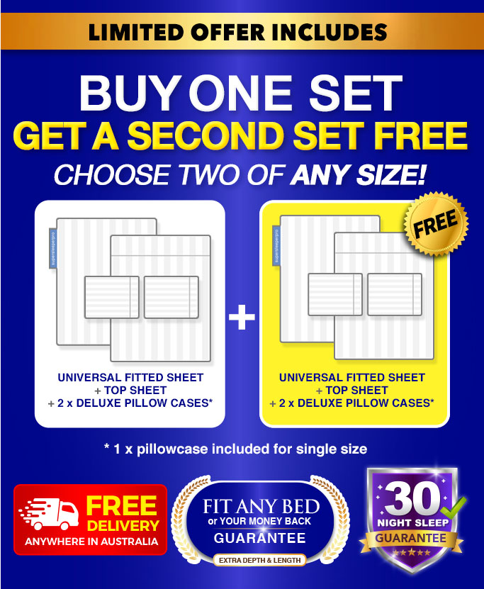 Buy One Set Get A Second Set Free, the Sheets on TV