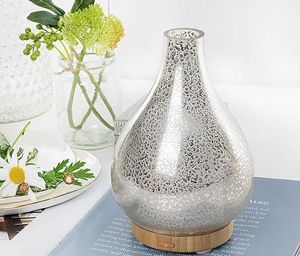 new shimmering real glass aroma diffuser