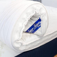 Mattress Topper With Removable Washable Bamboo Viscose Cover Medium ?v=1625744427