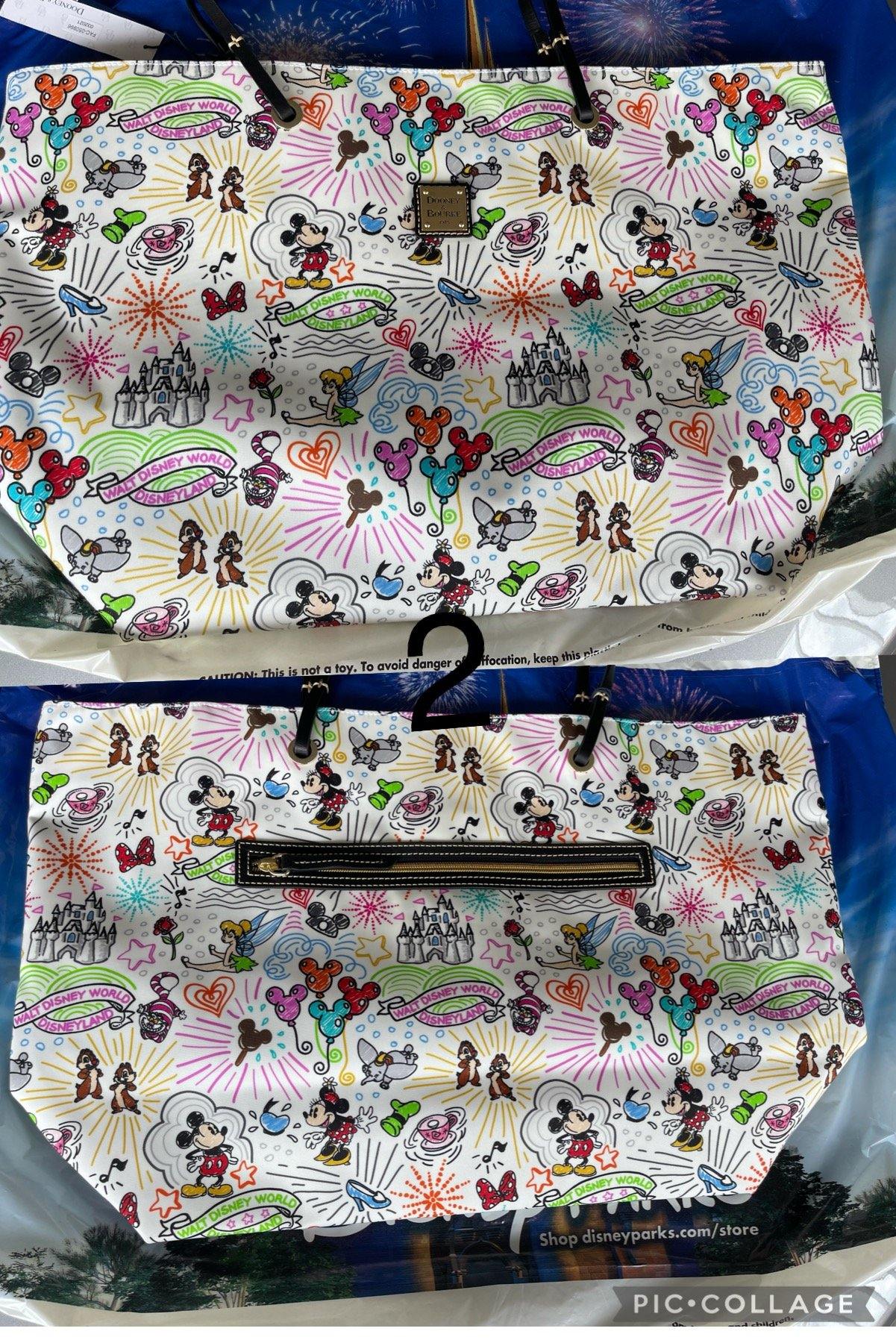 Disney Sketch Nylon Shopper by Dooney & Bourke