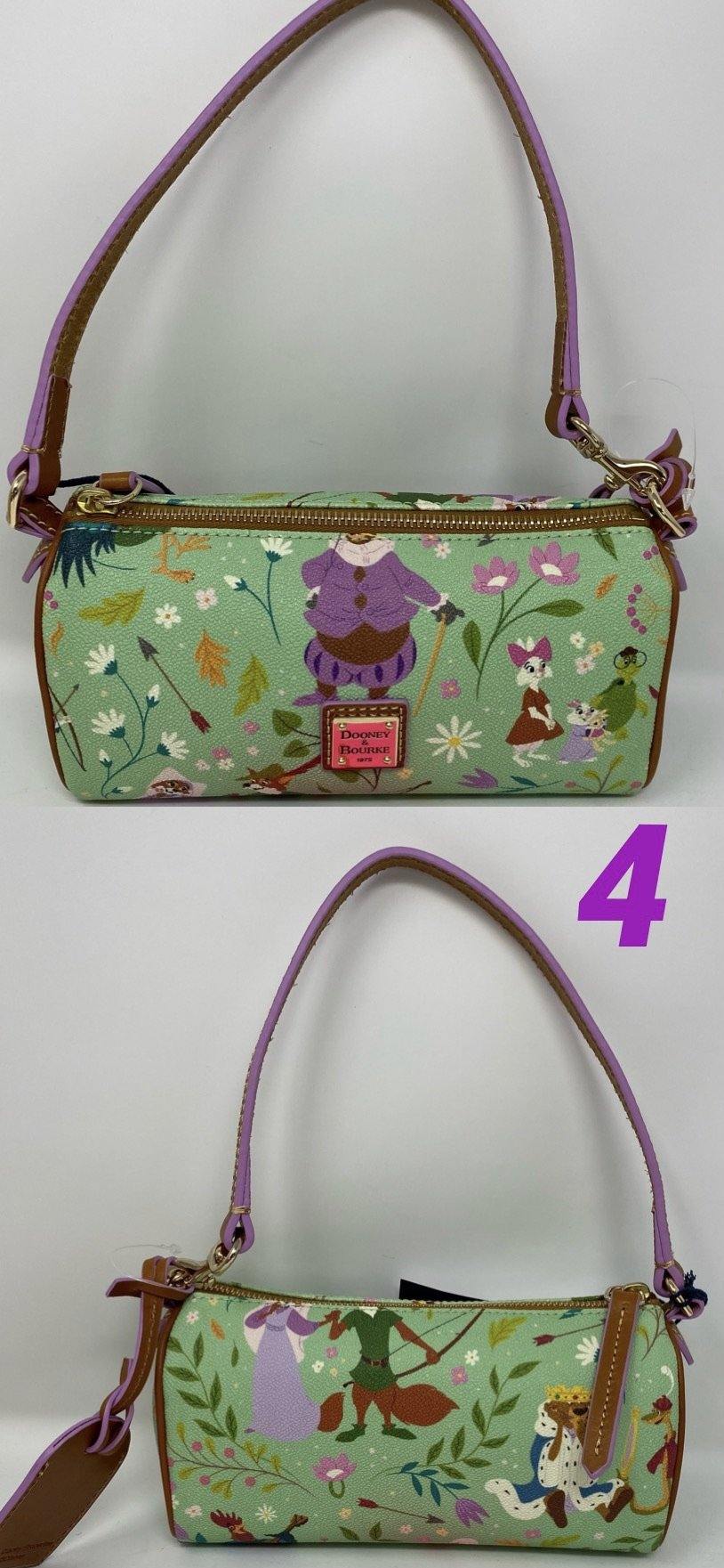 Disney Dooney Bourke Robin Hood Mini Barrel Purse By Fabiola Garza