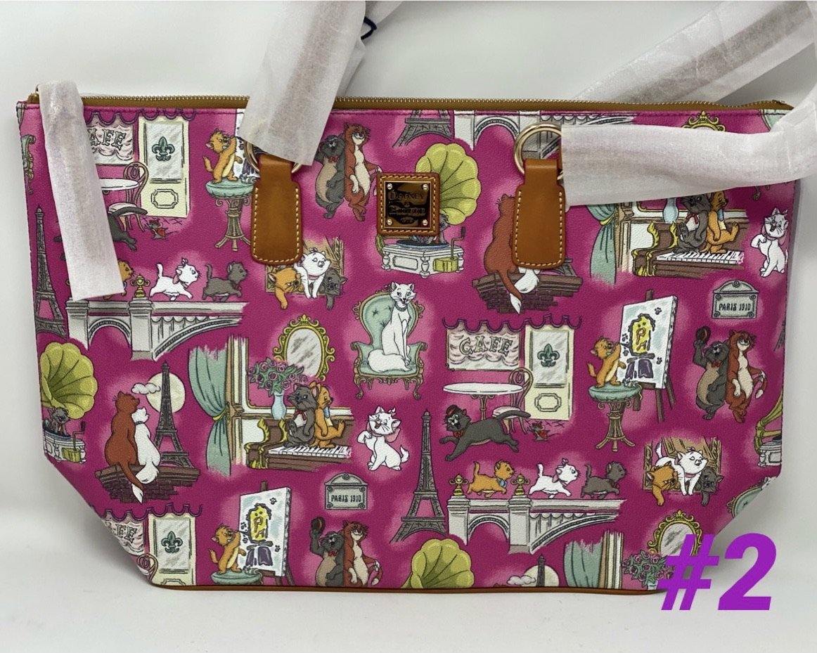 Disney Dooney Bourke The Aristocrats Cat Tote Bag Purse