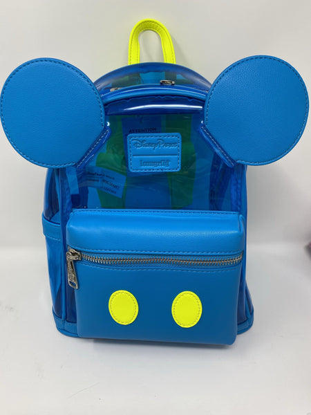 clear mickey mouse backpack