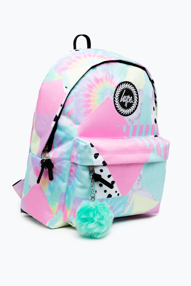 HYPE PASTEL COLLAGE BACKPACK | Hype.