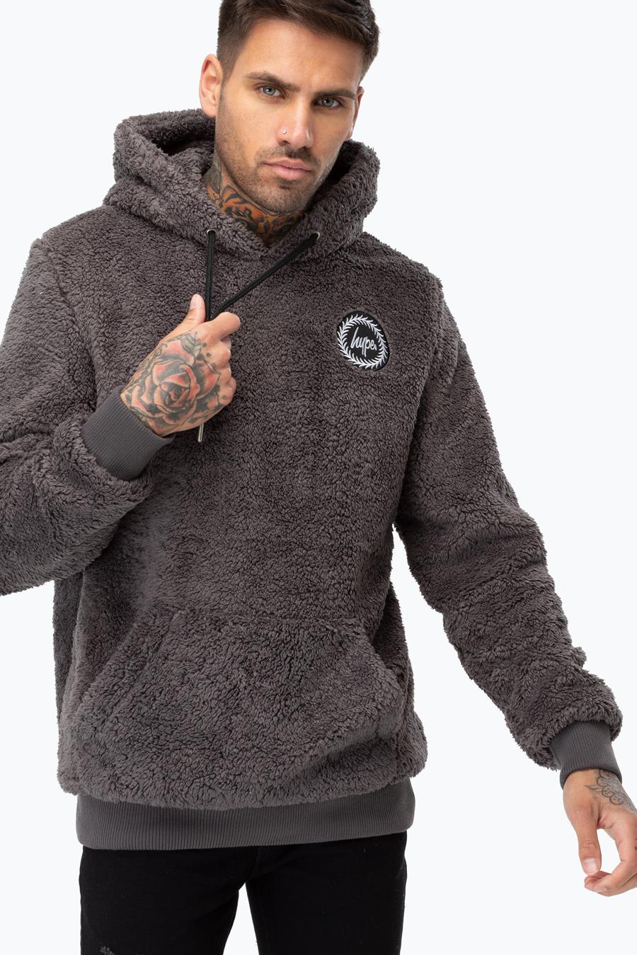 HYPE CHARCOAL SHERPA MENS PULLOVER 