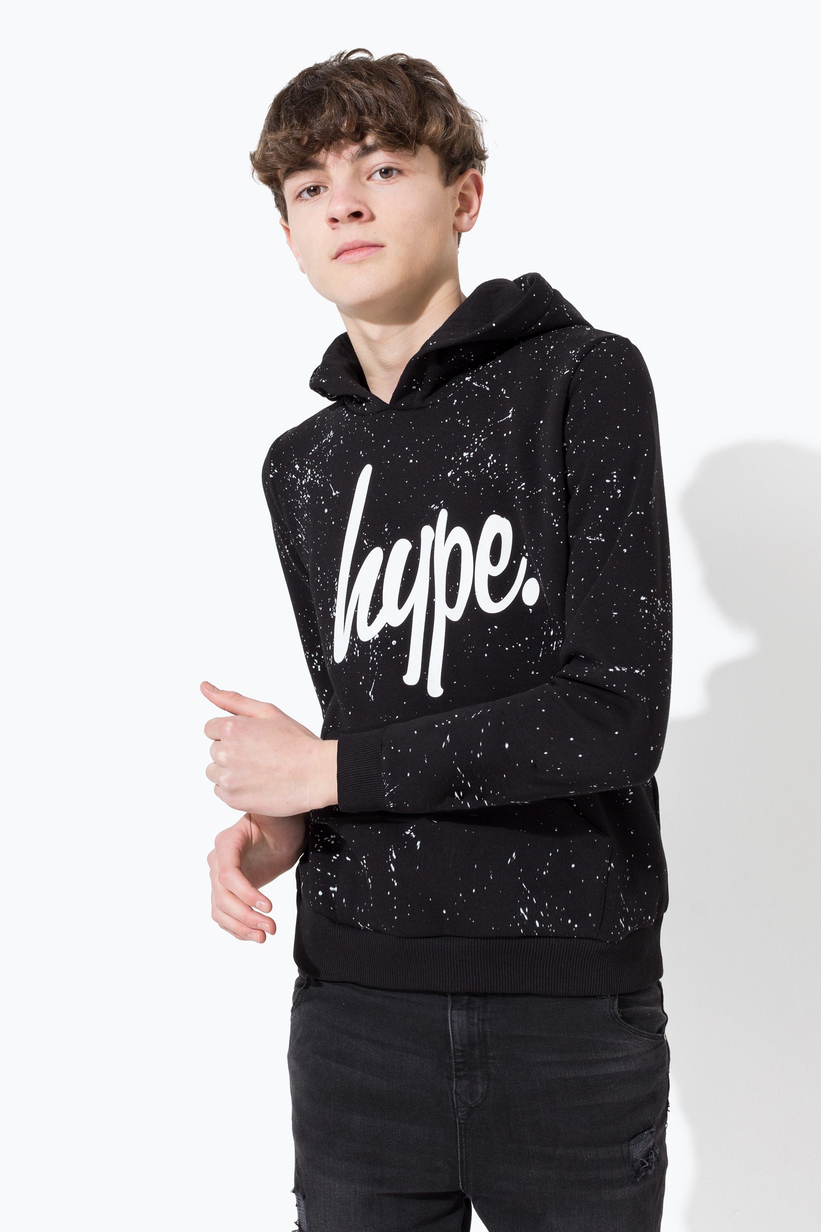 black and white galaxy hoodie