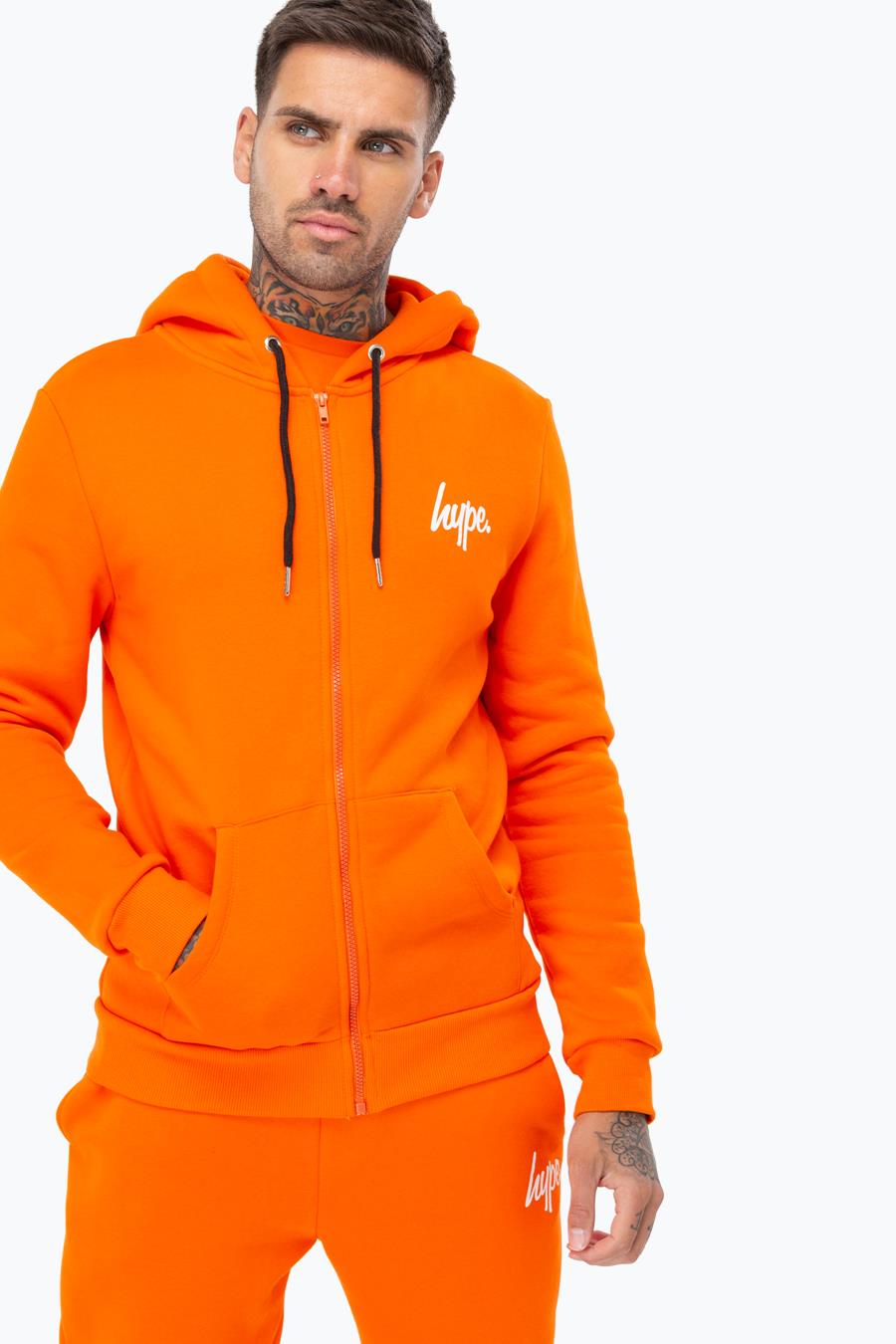 hype orange hoodie