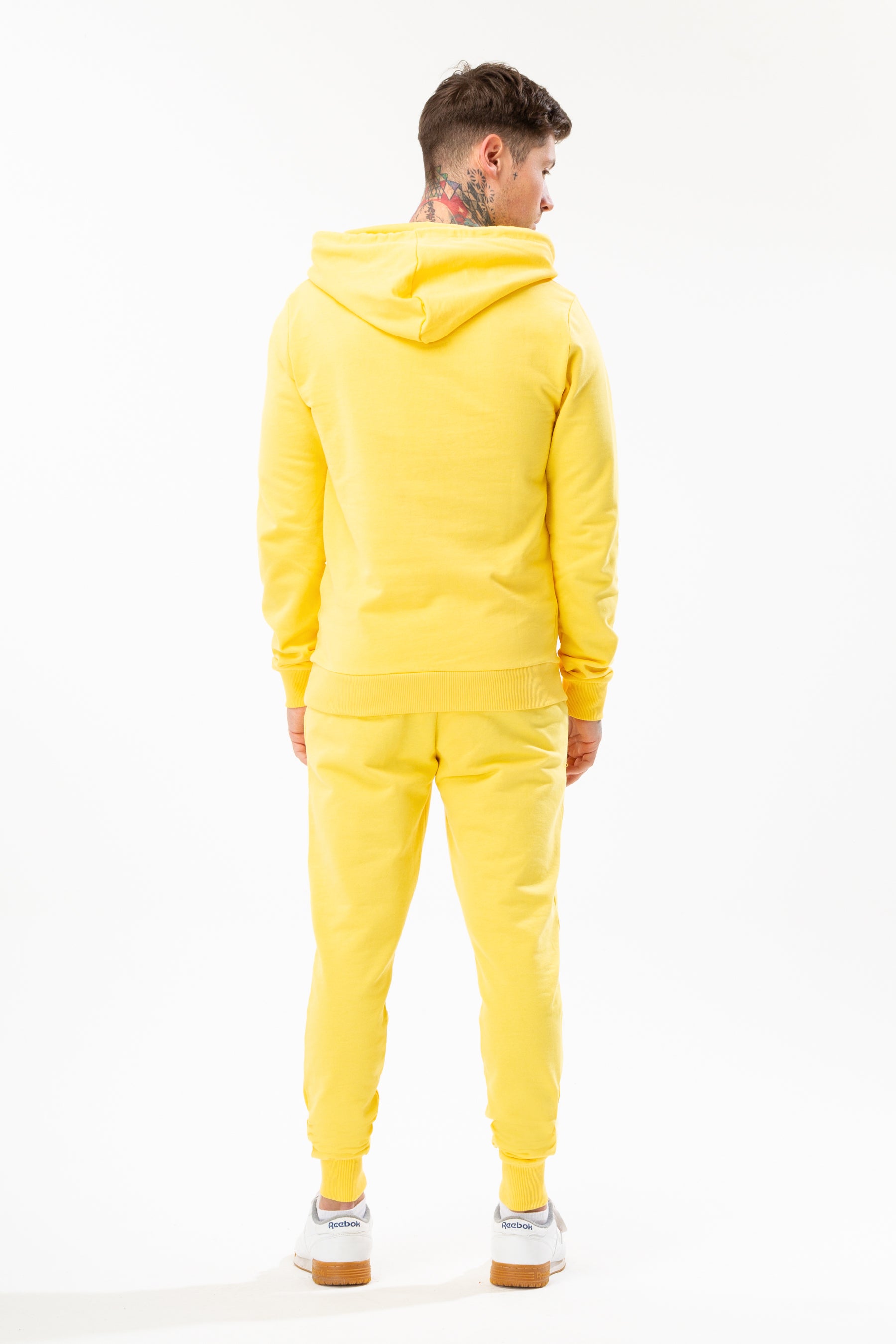 yellow zip hoodie men's