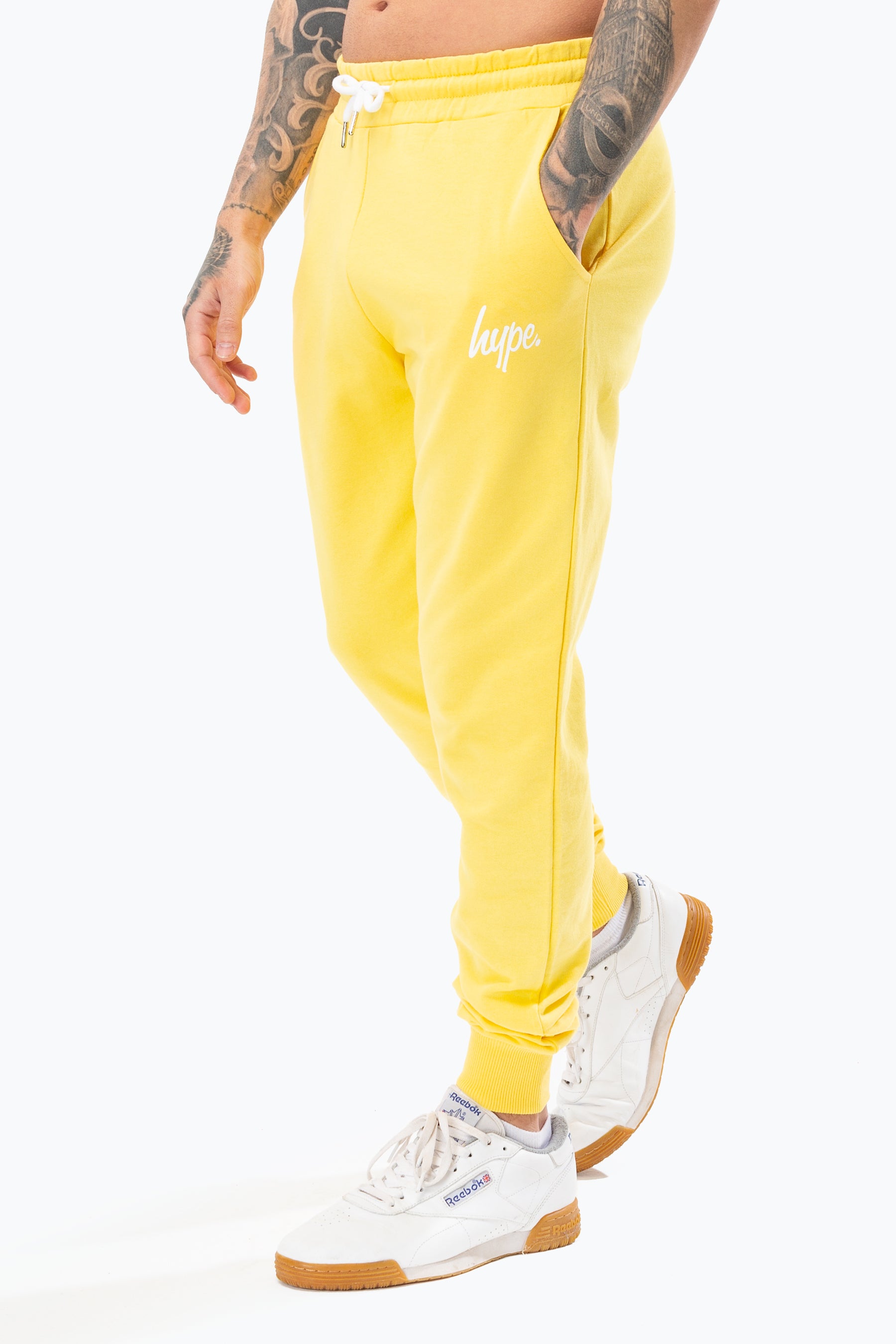 boys yellow jogging bottoms