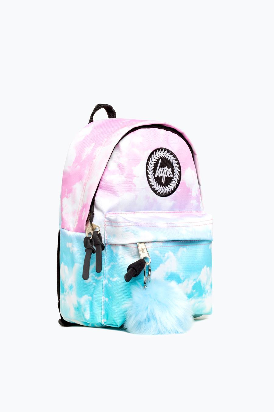 hype pastel clouds backpack