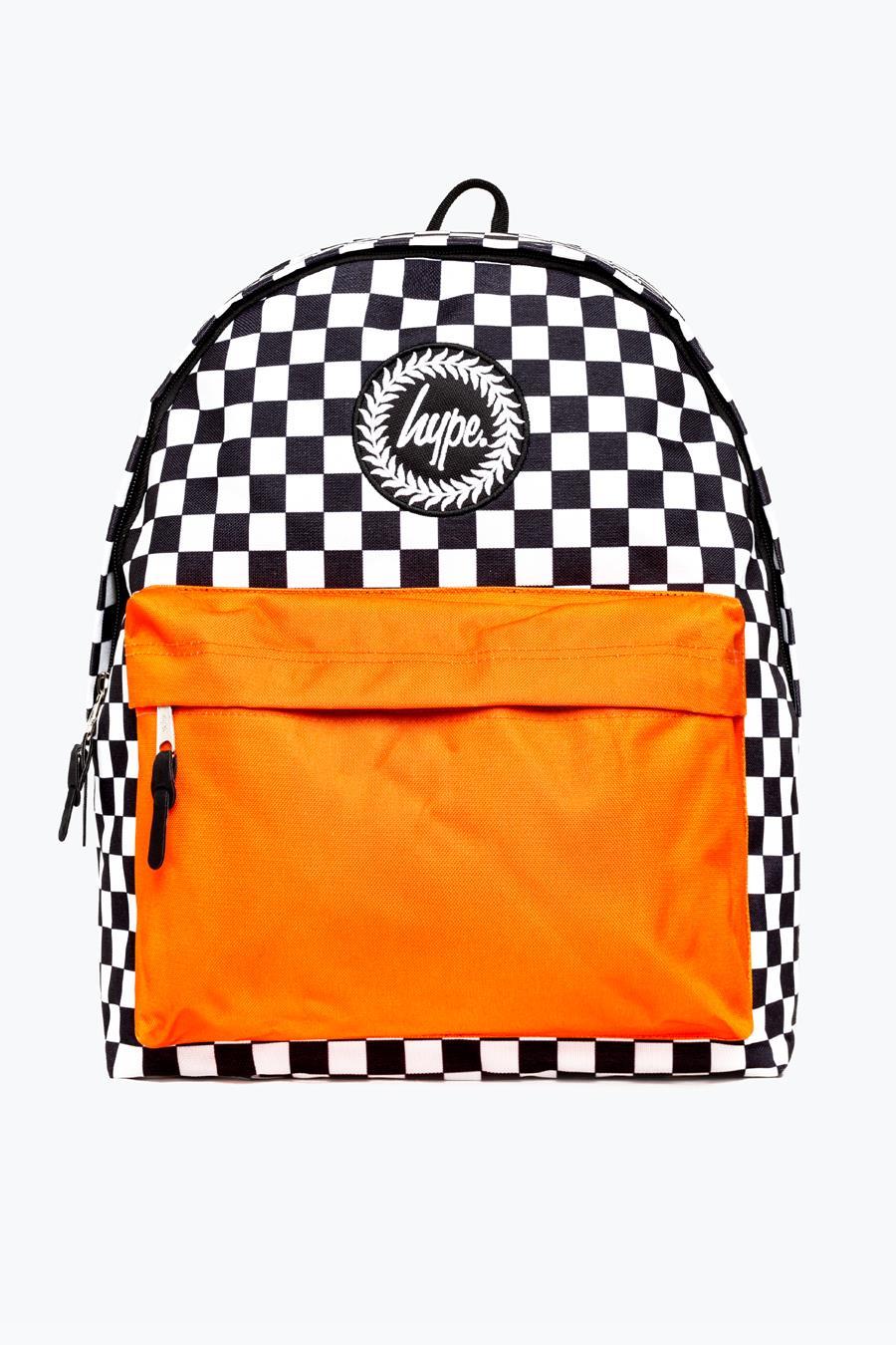 hype checkered backpack