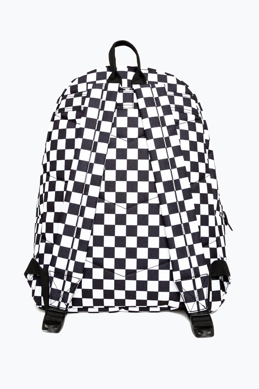 hype checkered backpack