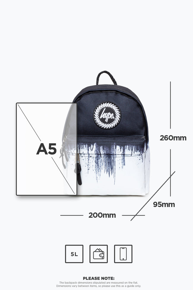 hype mono drips backpack