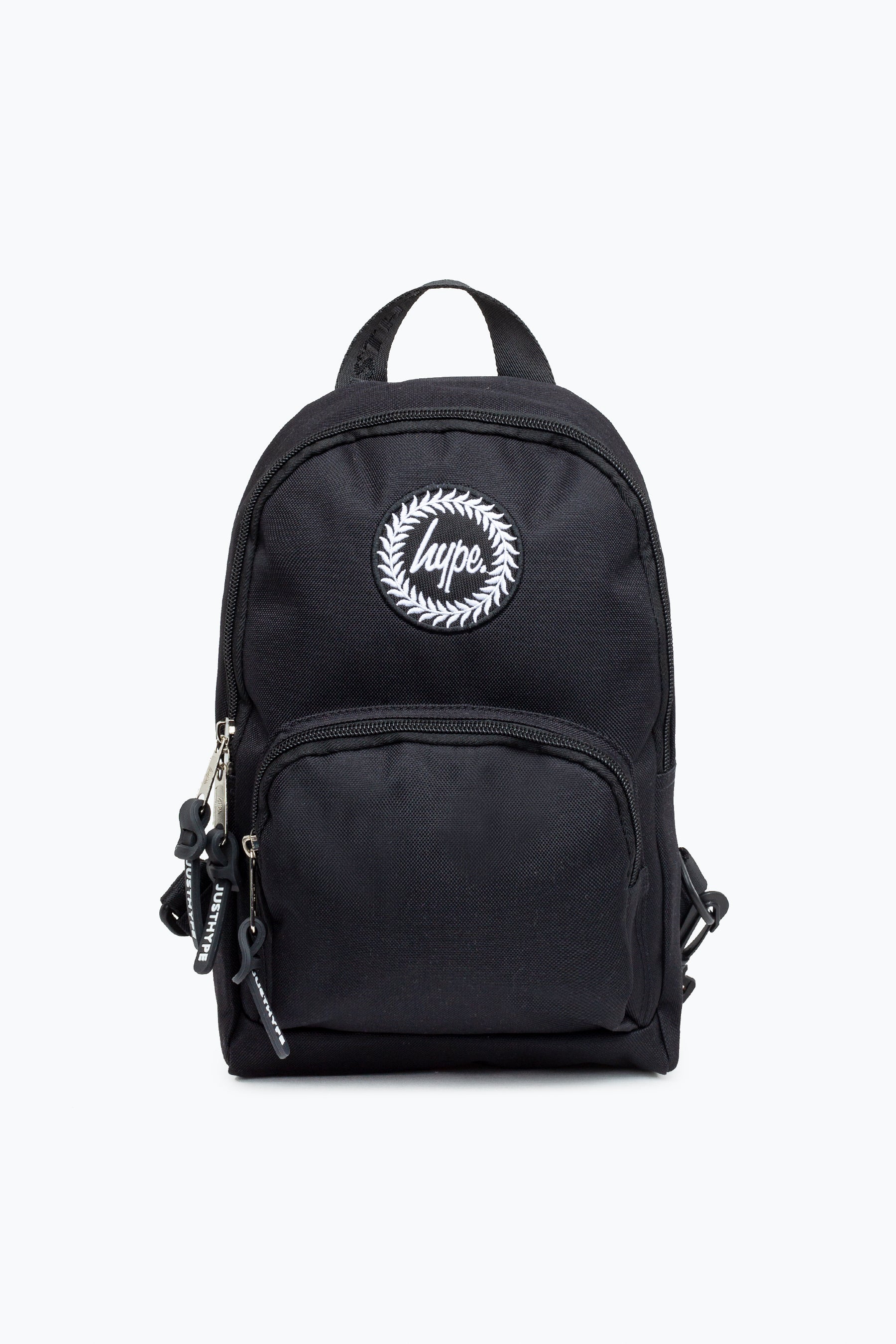 plain black hype bag