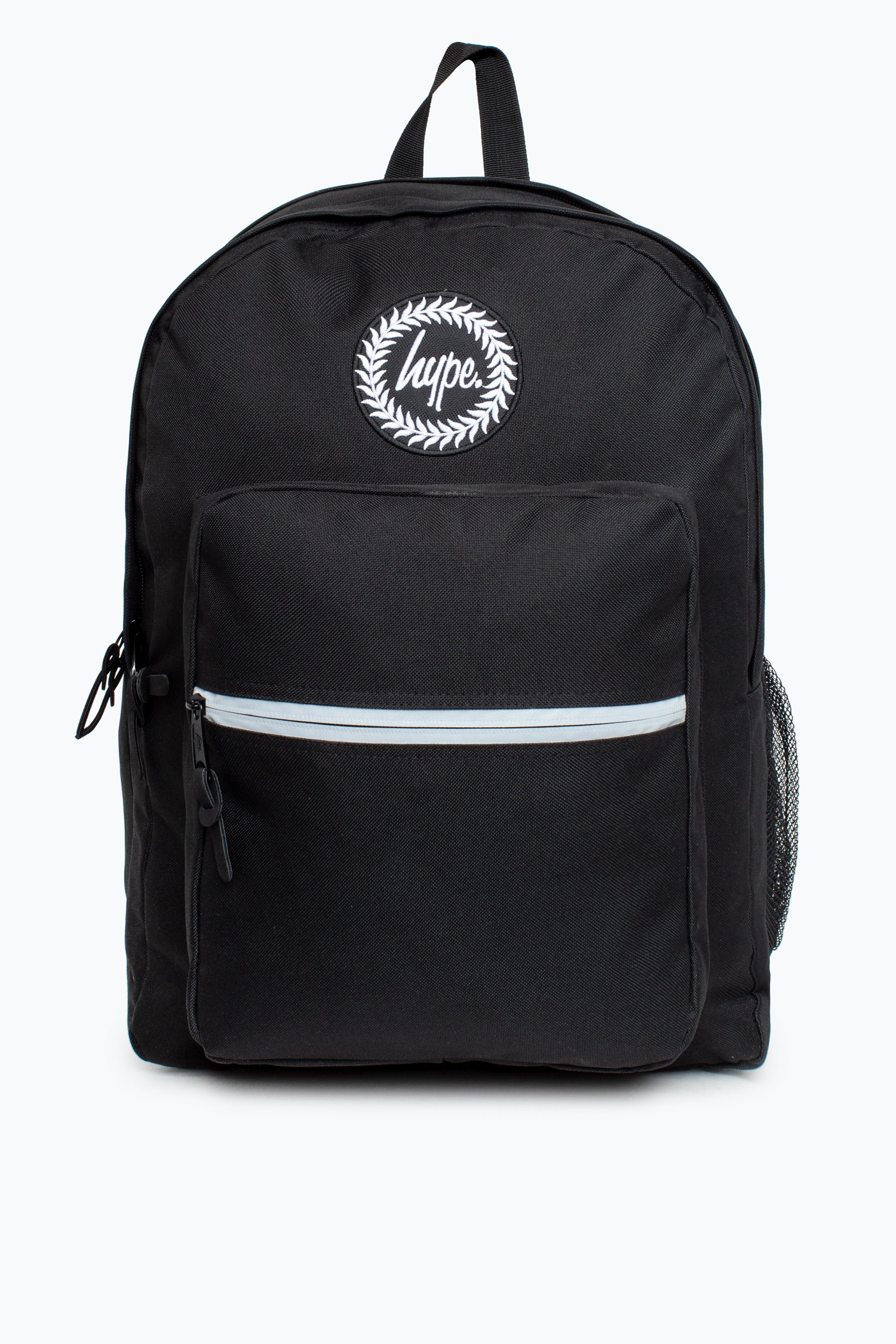 HYPE BLACK PLAIN UTILITY BACKPACK | Justhype ltd