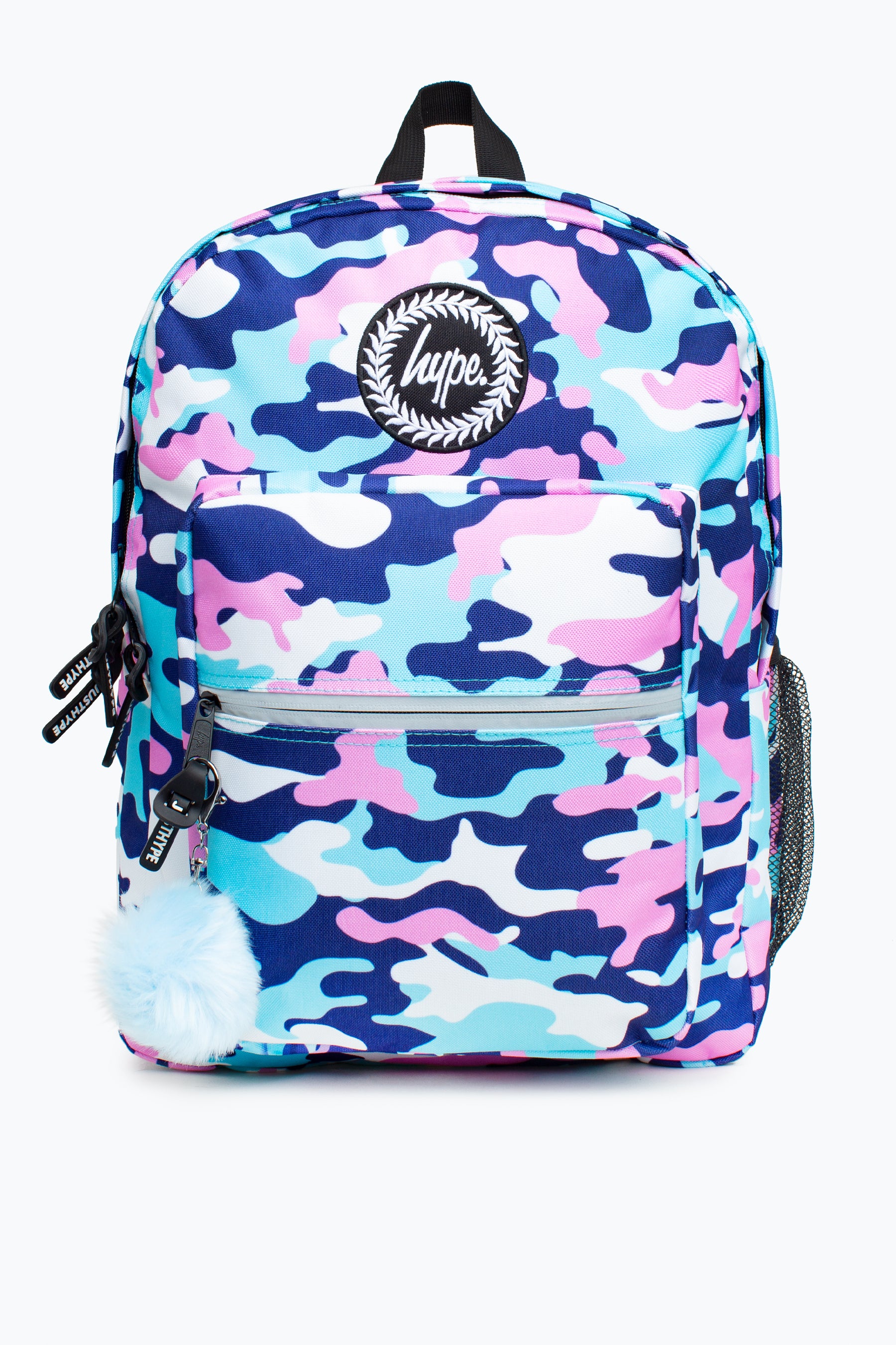 hype evie camo backpack