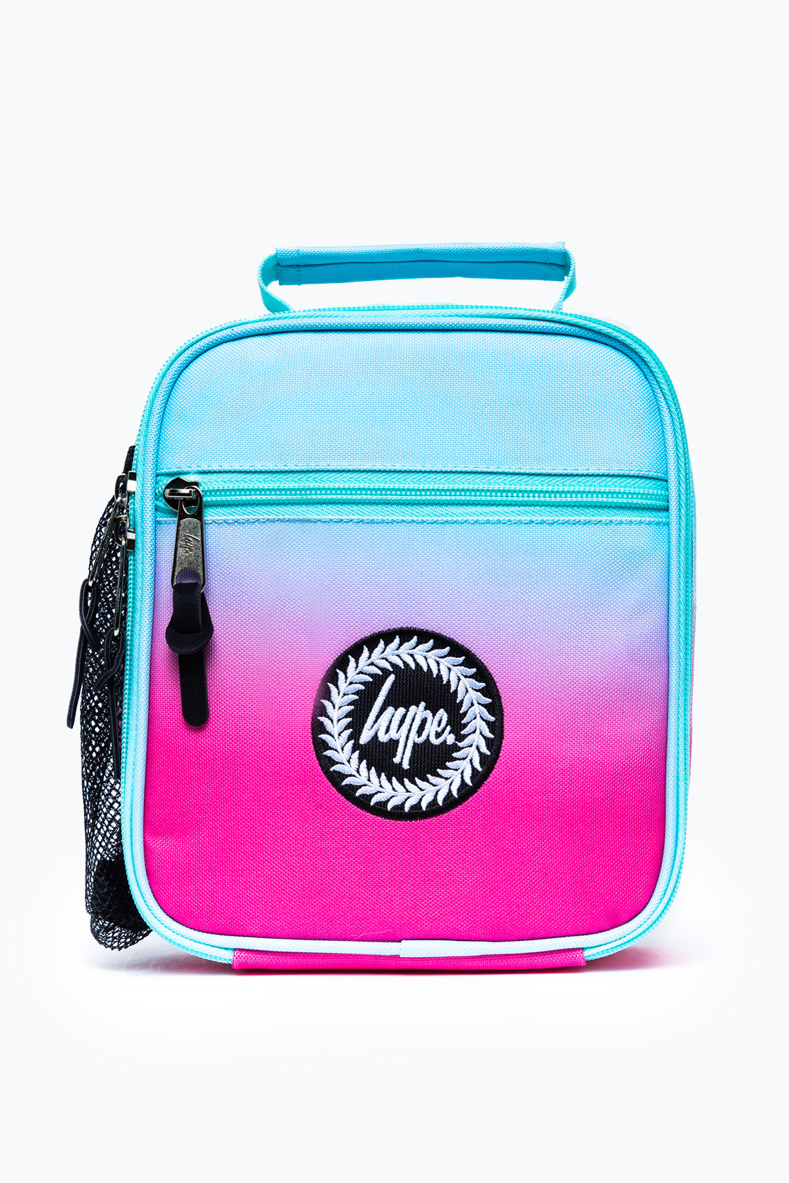 hype peach mint fade lunch bag