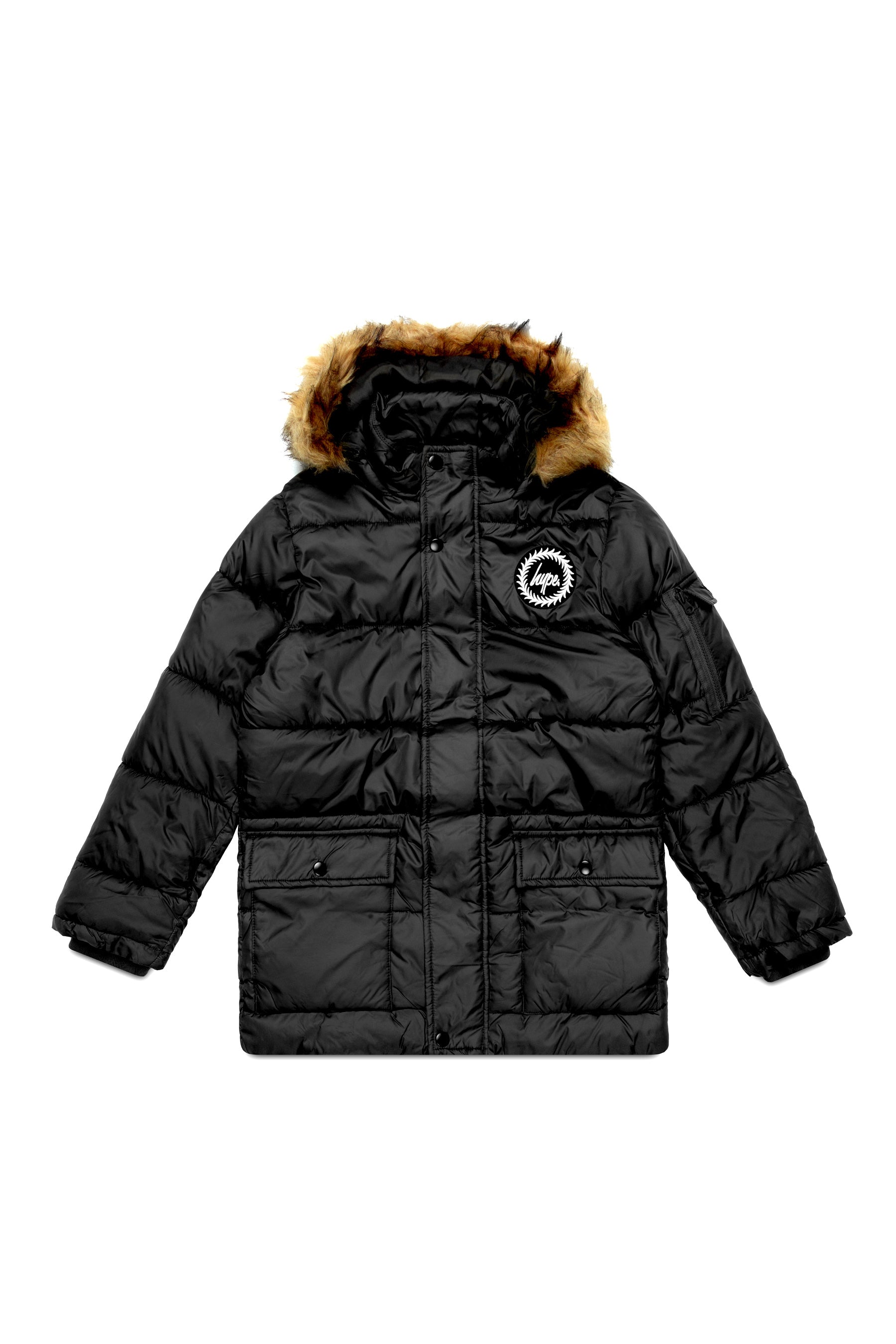 hype boys black explorer jacket