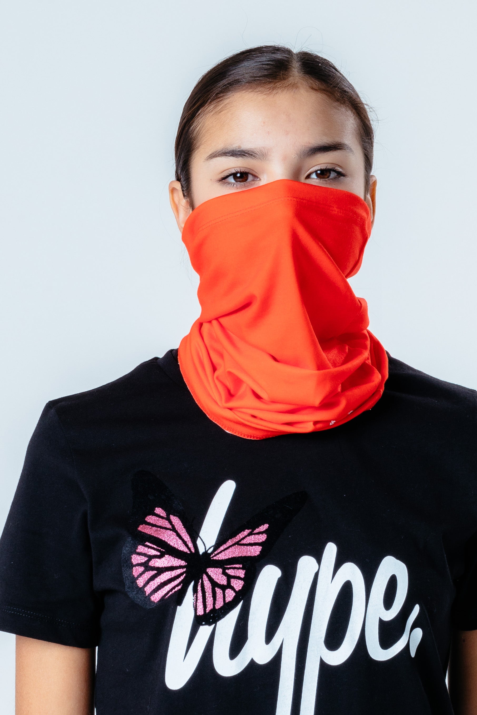 HYPE ORANGE SNOOD HEADWEAR