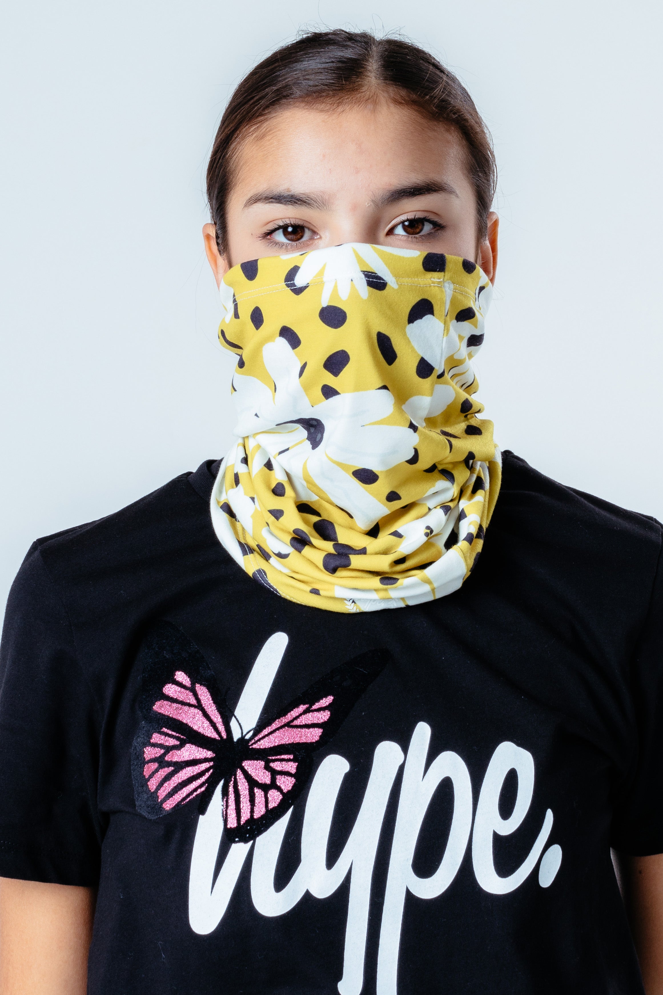 hype daisy field snood headwear