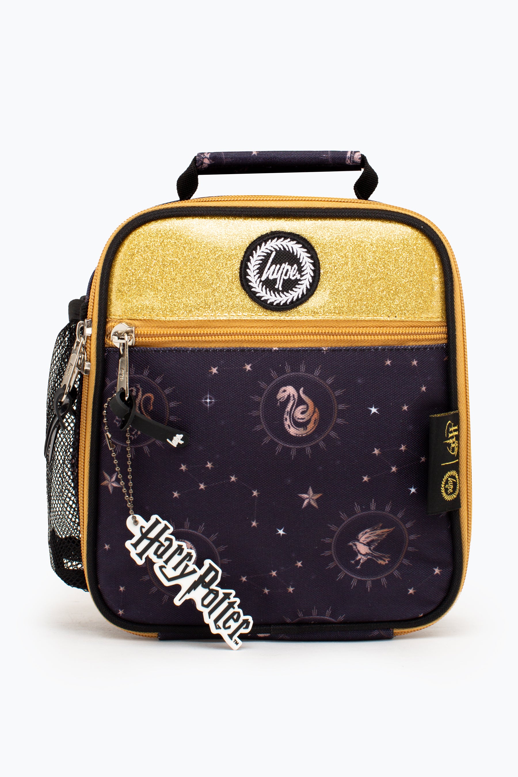 harry potter x hype. gold lunch box