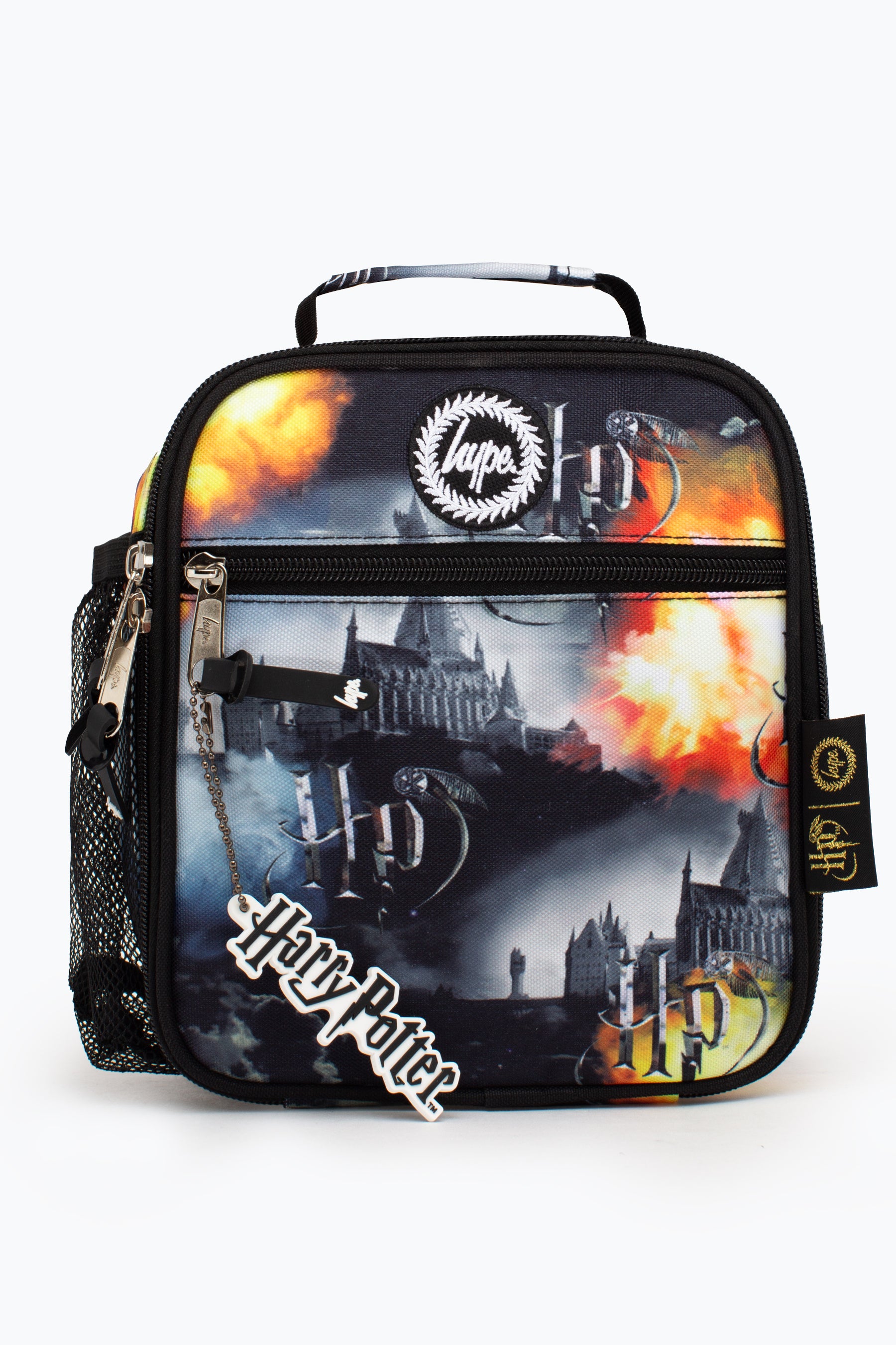 harry potter x hype. hogwarts fire lunch box