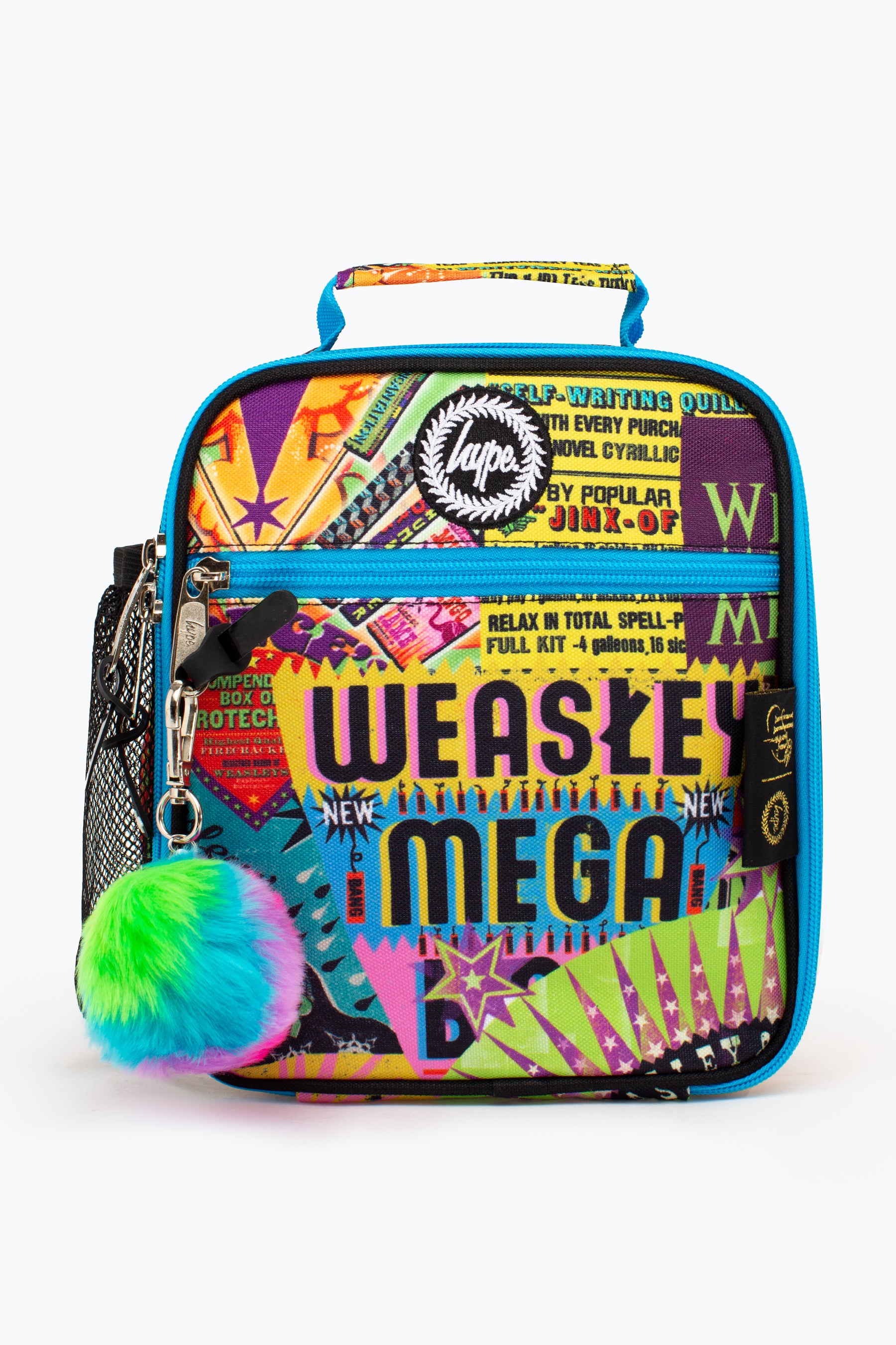 harry potter x hype. weasley’s wizzard wheezes lunch box