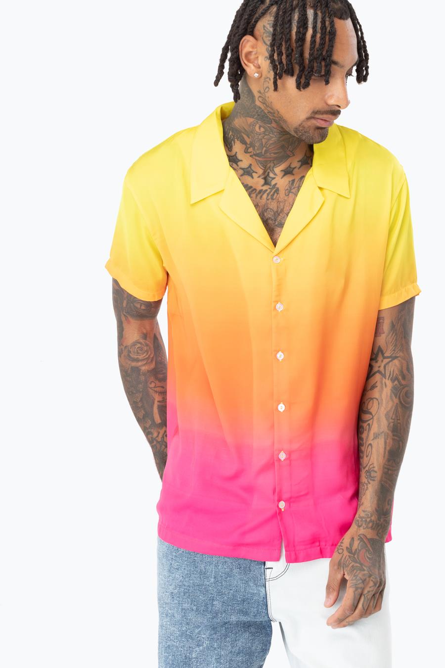 hype tequila sunrise men’s shirt