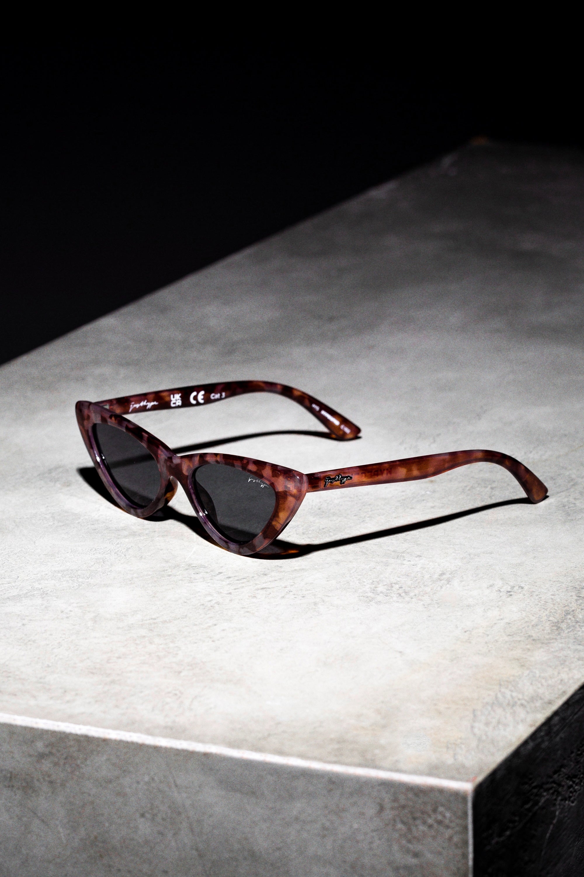 hype gfnd grey tortoise shell sunglasses