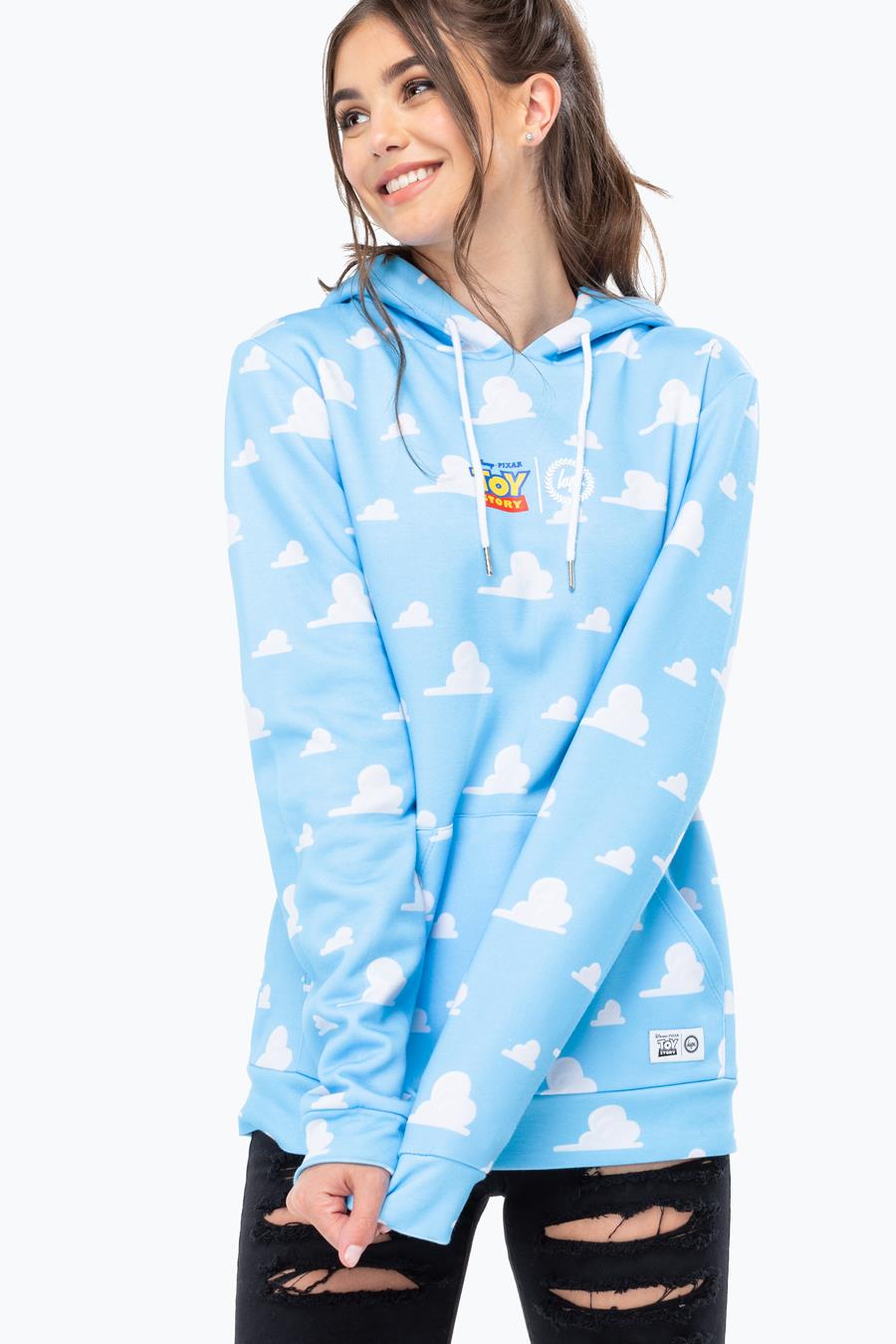 hype blue hoodie