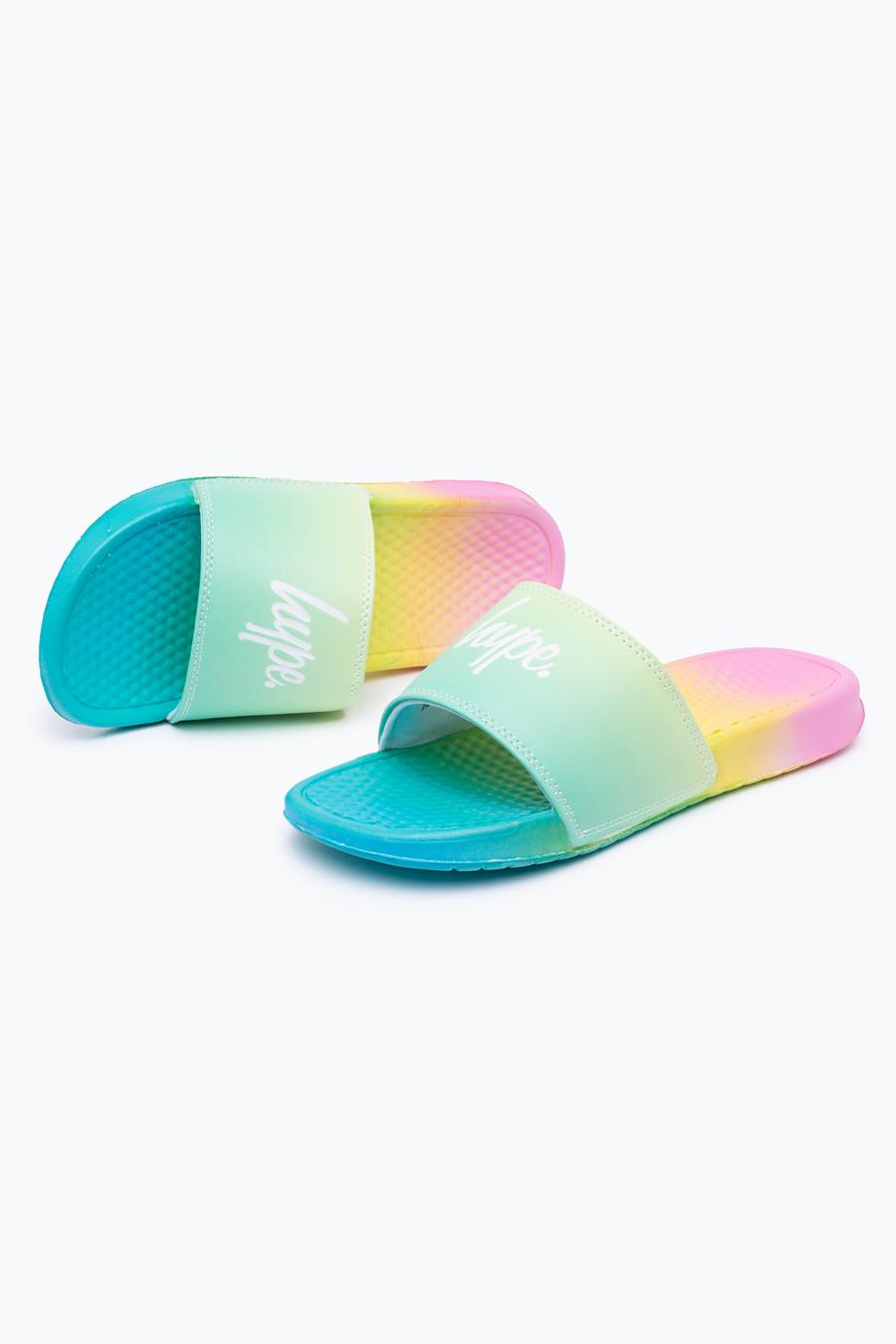 girls rainbow sliders