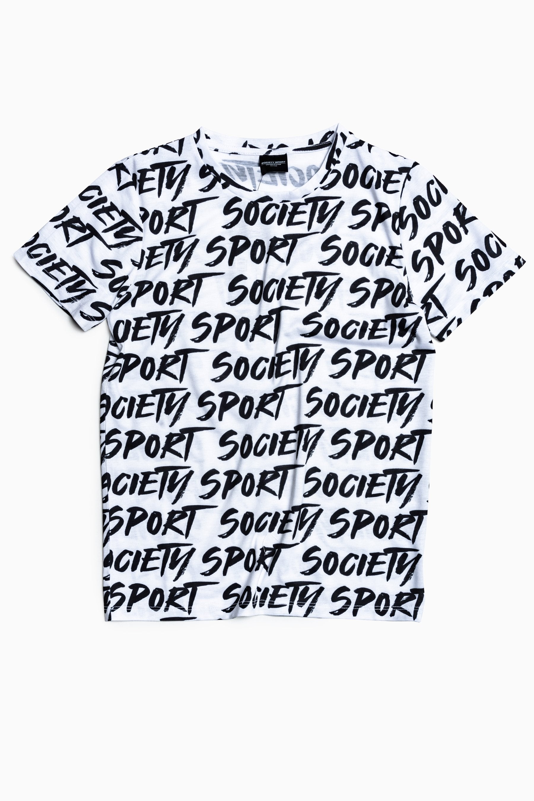 society sport invert scribble t-shirt