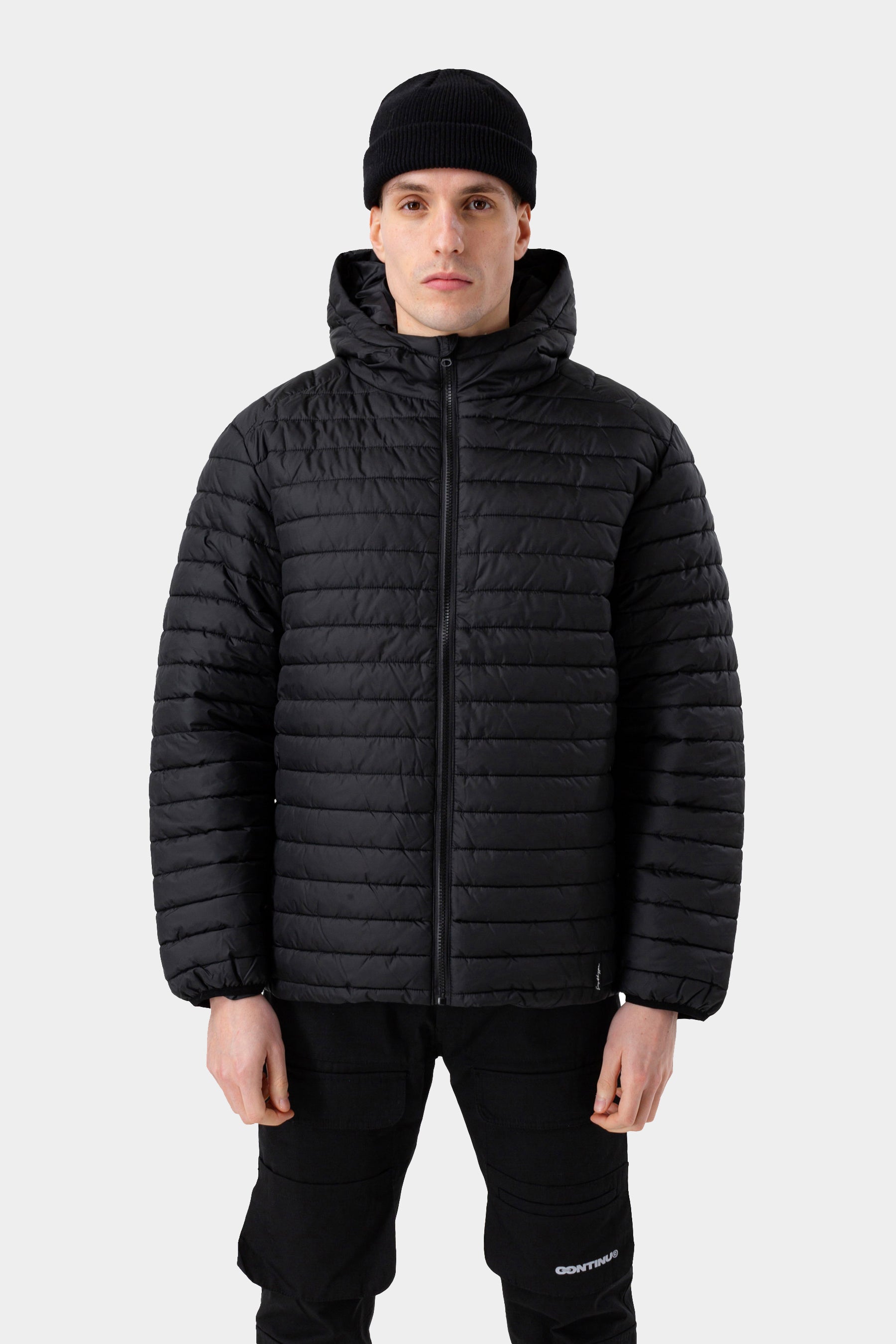 hype black men’s puffer jacket