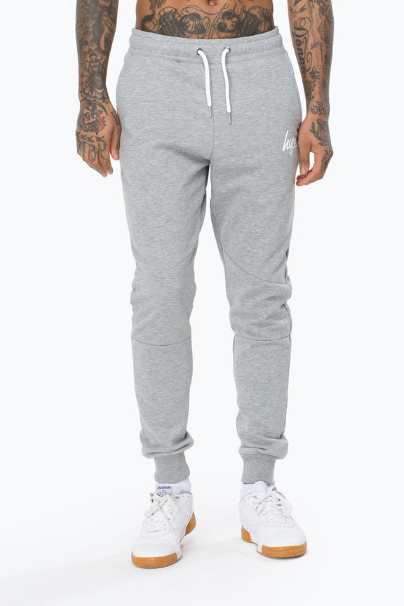 HYPE GREY SCRIPT MEN'S JOGGERS | Hype.