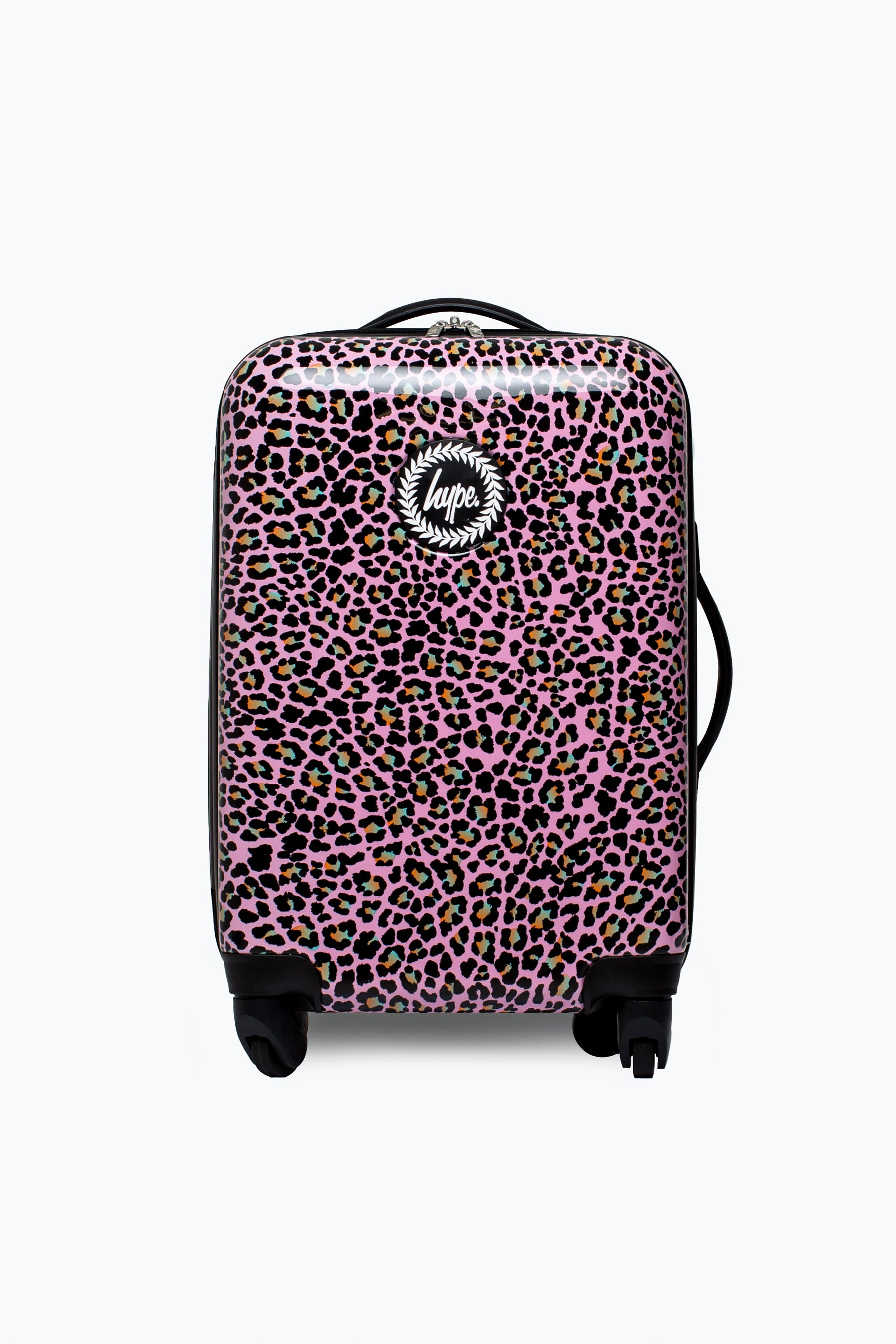 hype disco leopard small suitcase