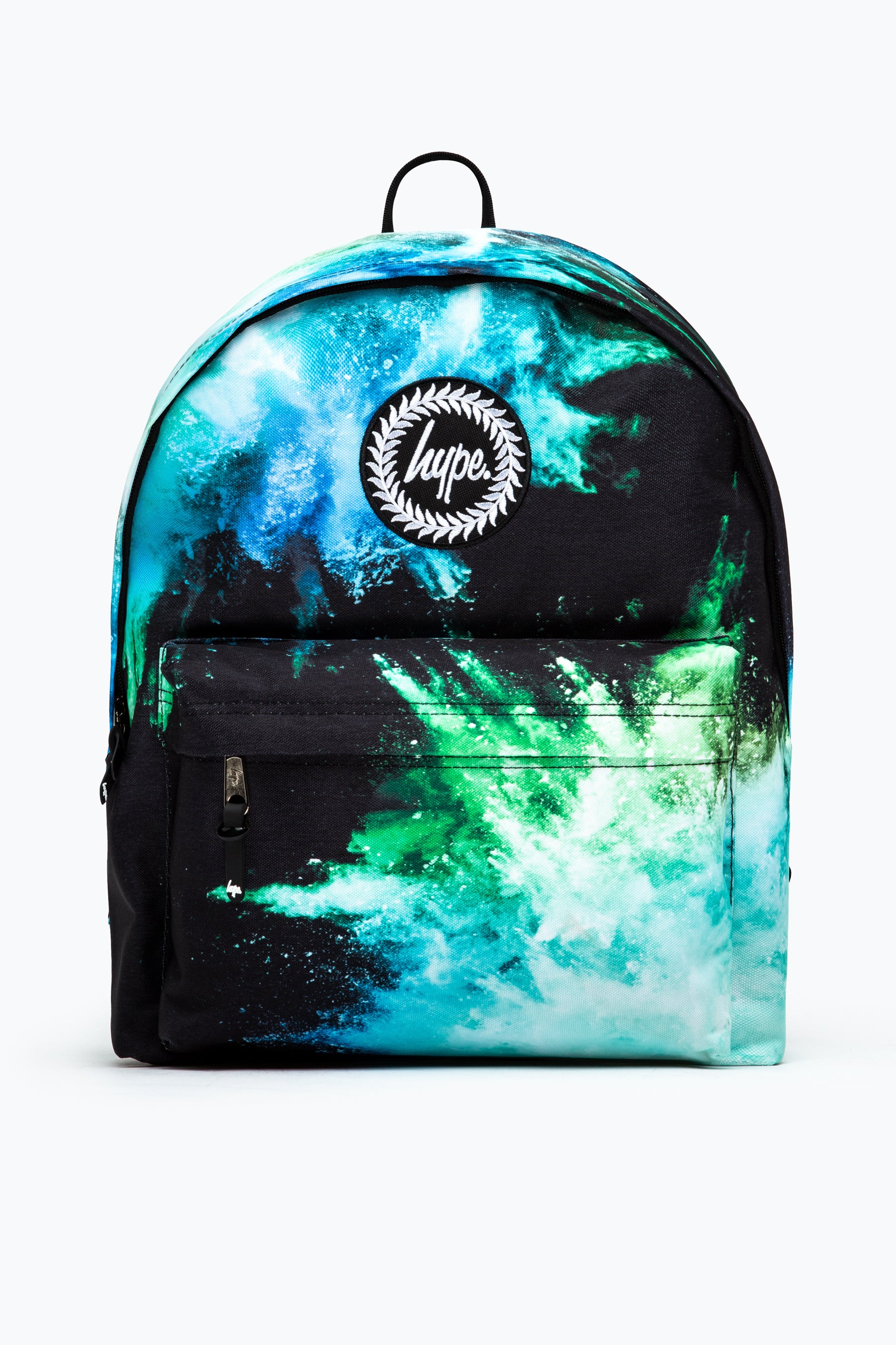 hype blue & green chalk dust backpack