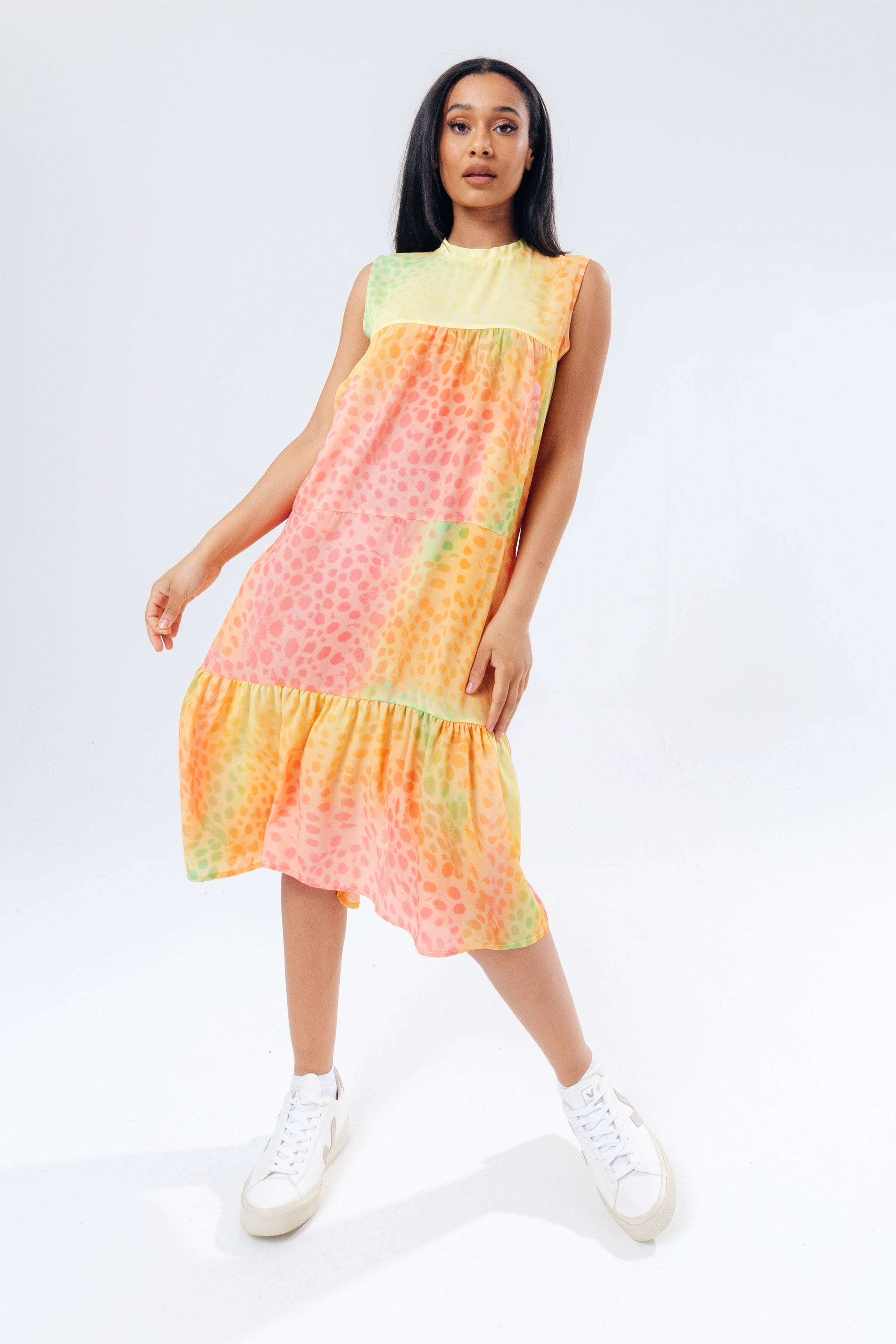 hype rainbow dalmatian women’s hoborn dress