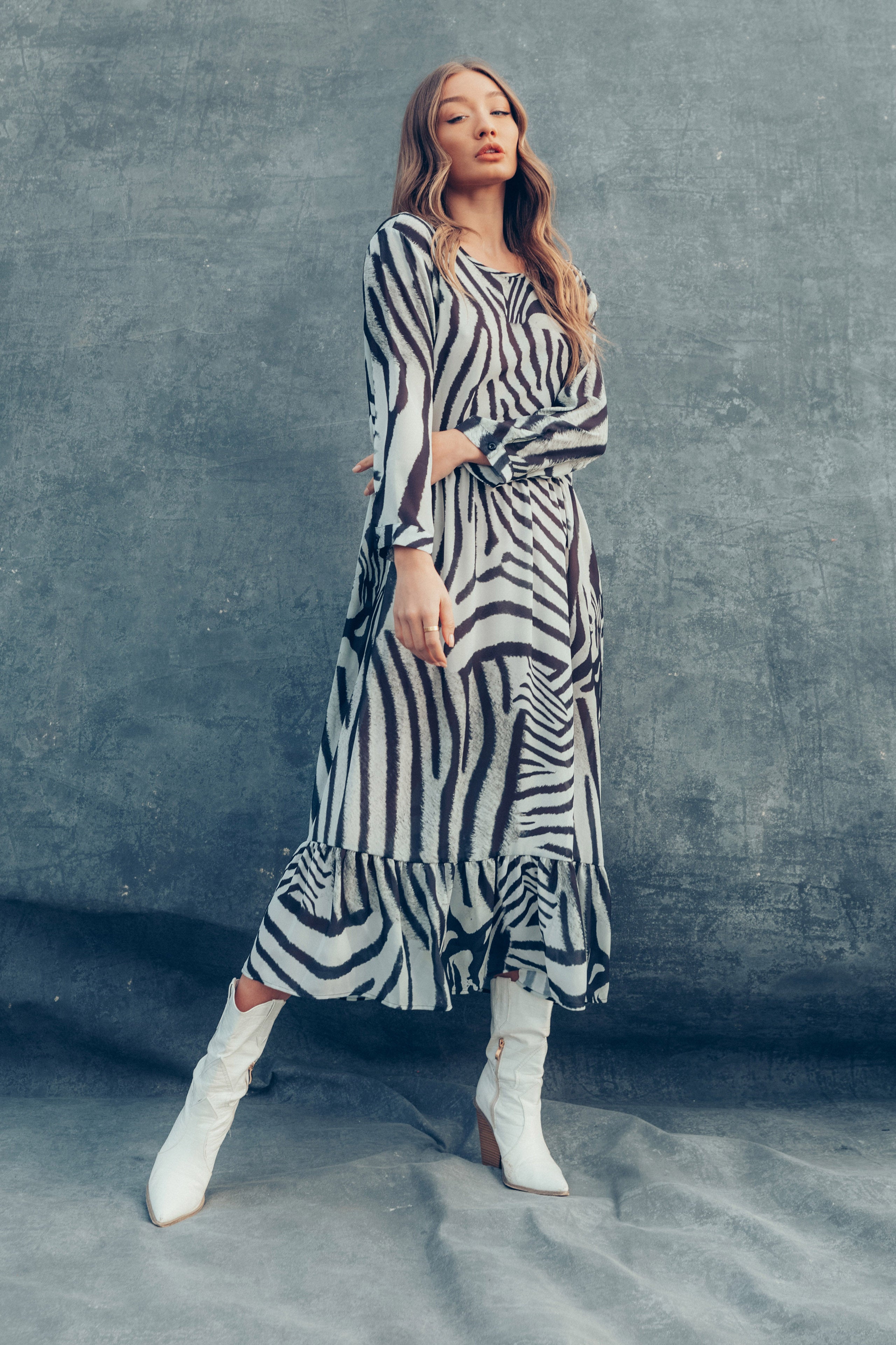 hype zebra women’s dress