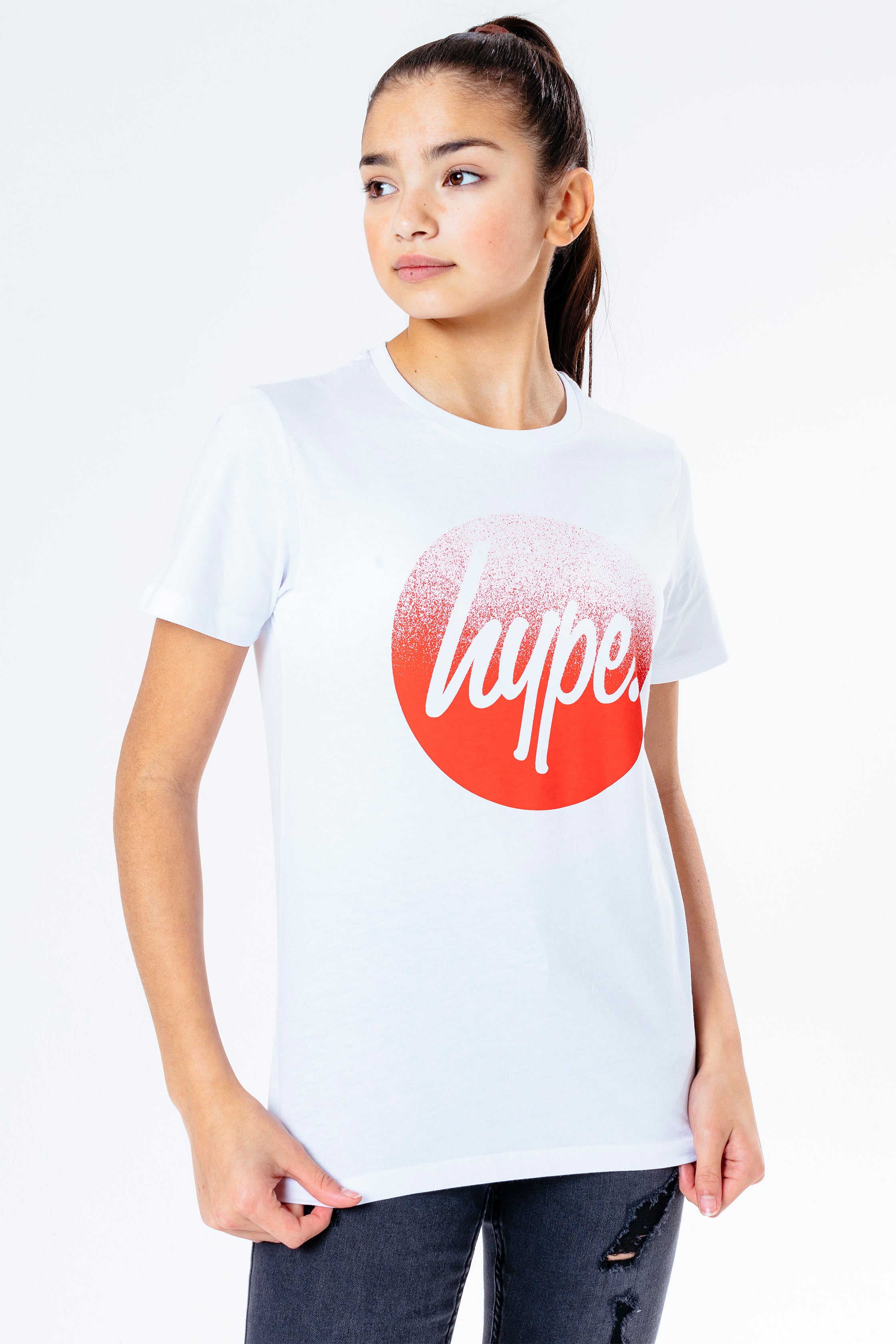 hype speckle circle girls t-shirt