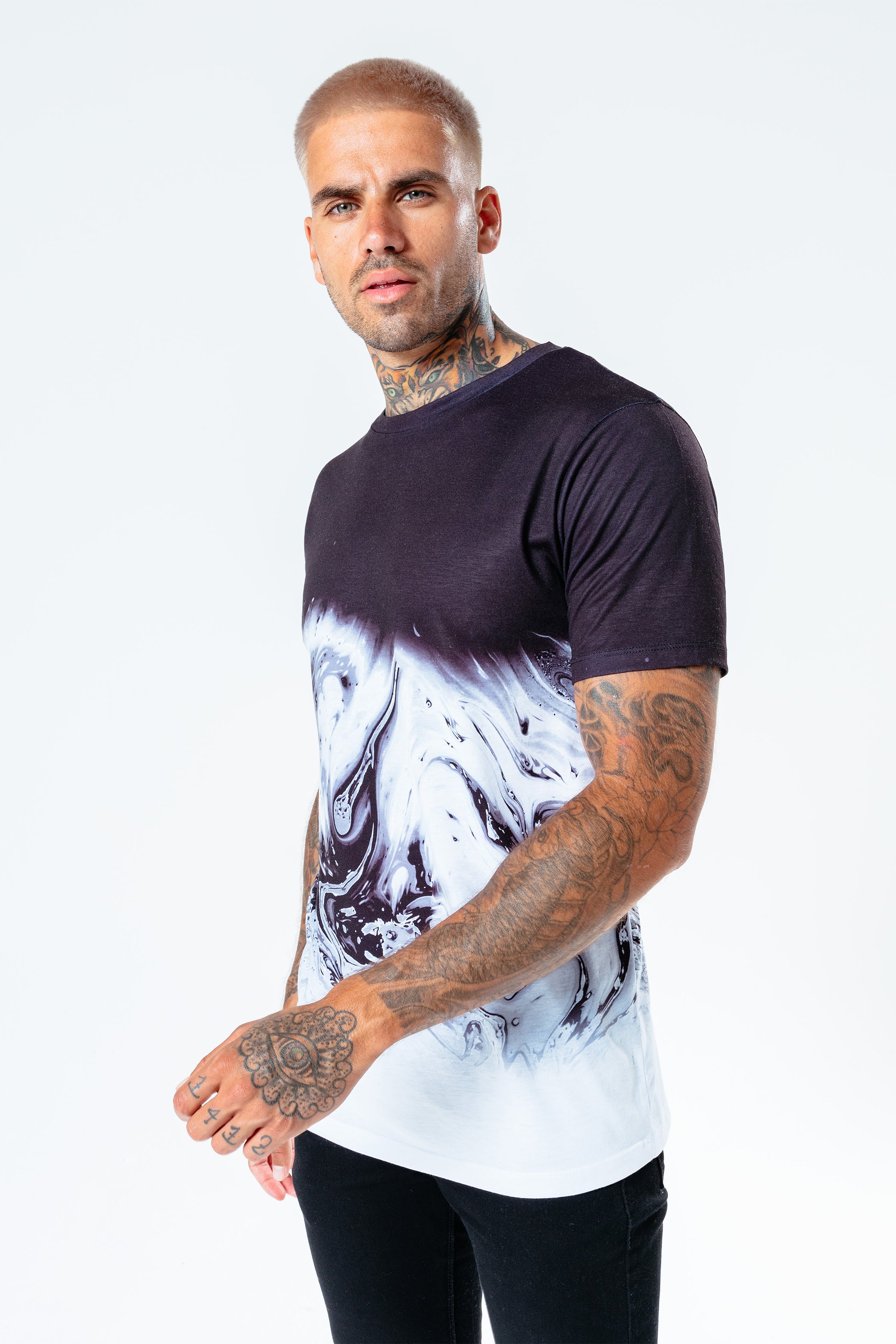 HYPE MARBLE FADE MEN'S T-SHIRT