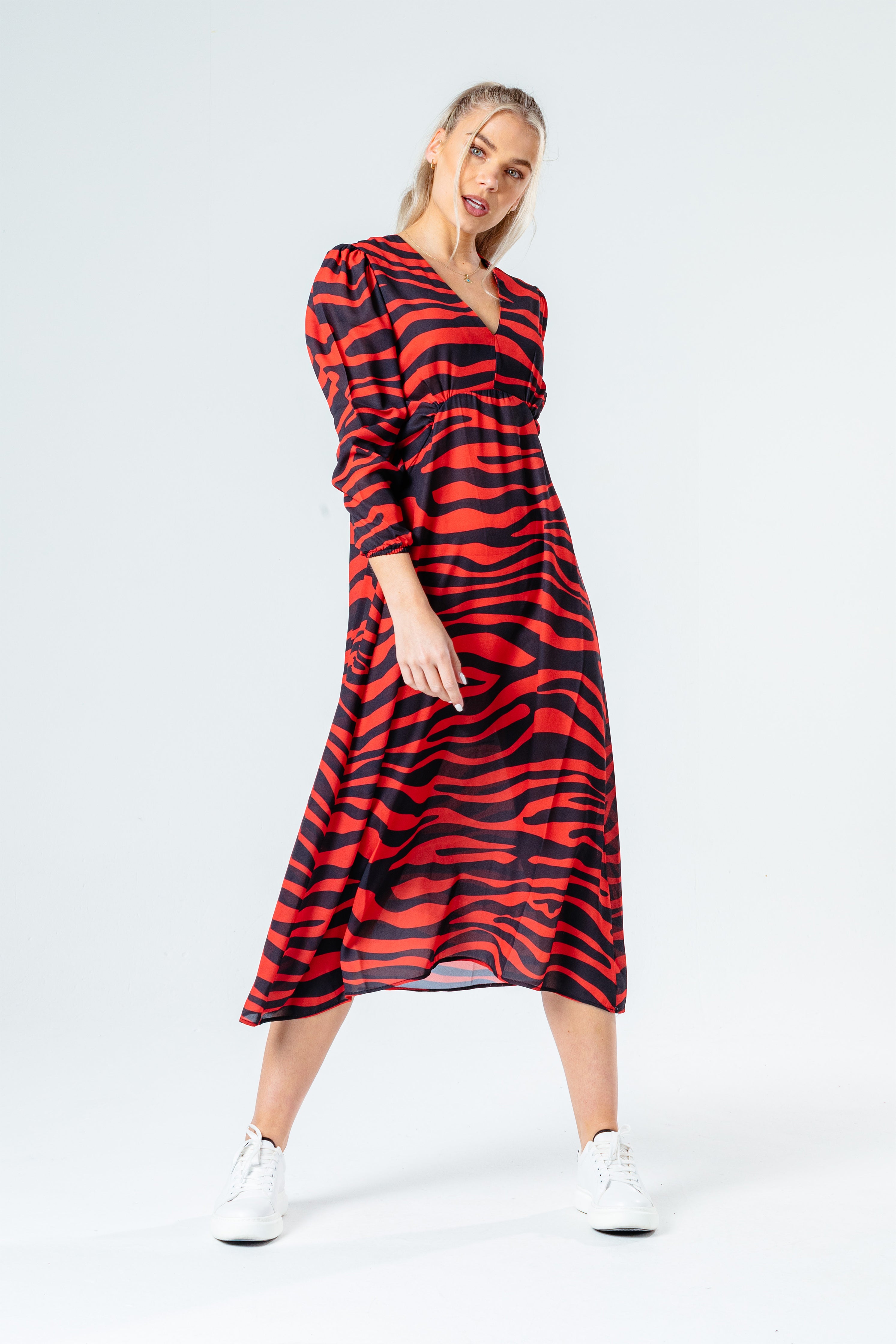 hype brick tiger women’s dress