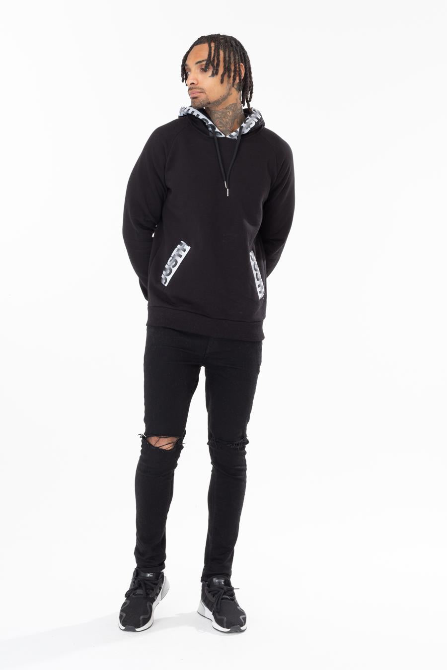 hype speckle hoodie