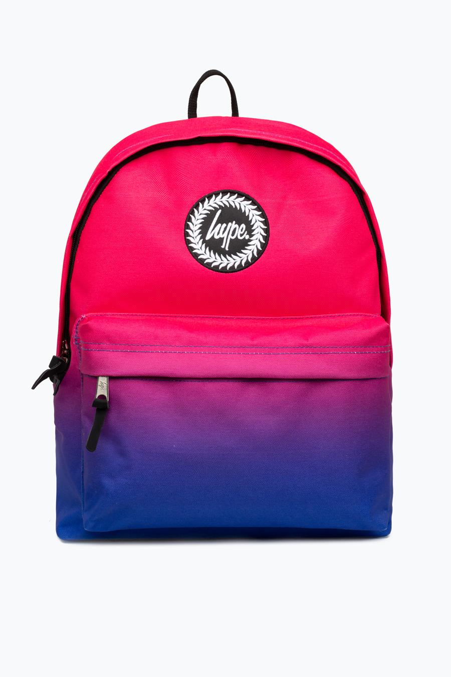 hype pink camo backpack