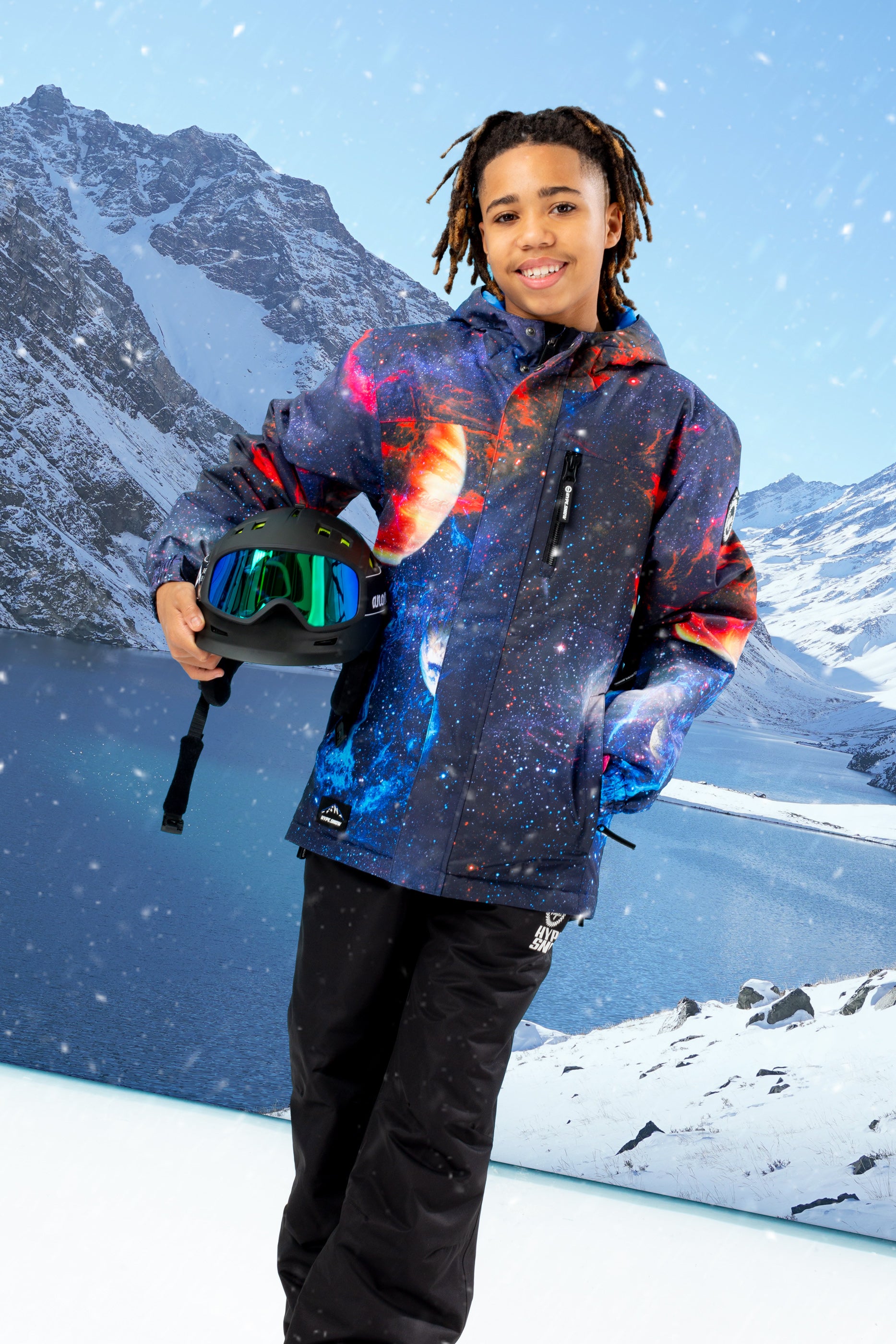 hype kids snow sunburst jacket