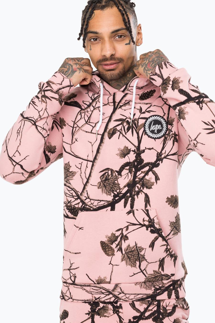 just hype hoodie pink