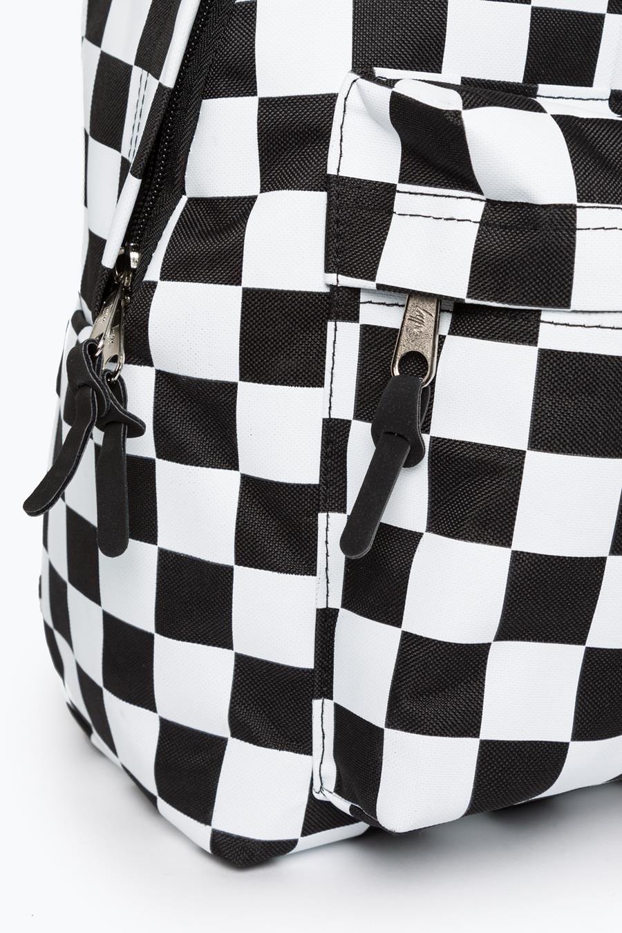 hype checkered backpack