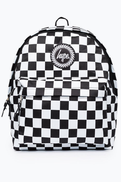 hype checkered backpack