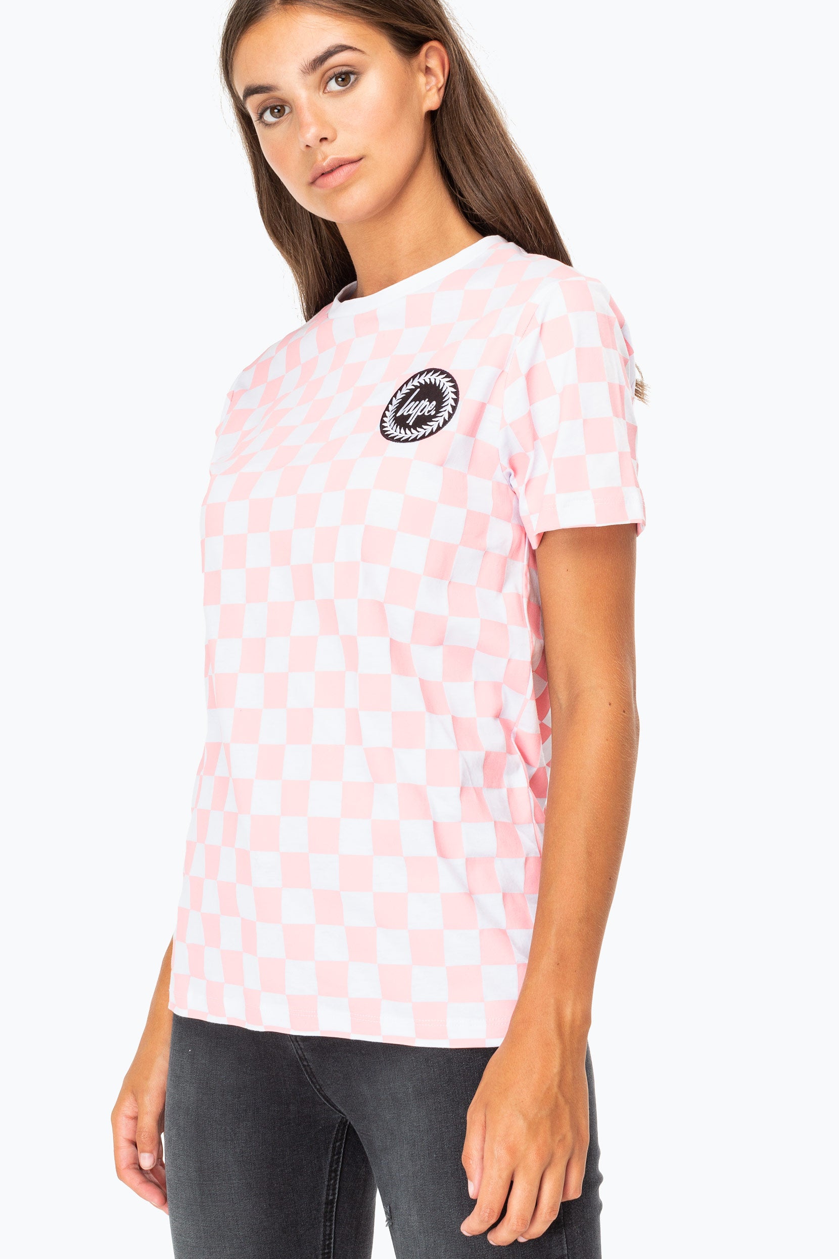 checkerboard shirt womens