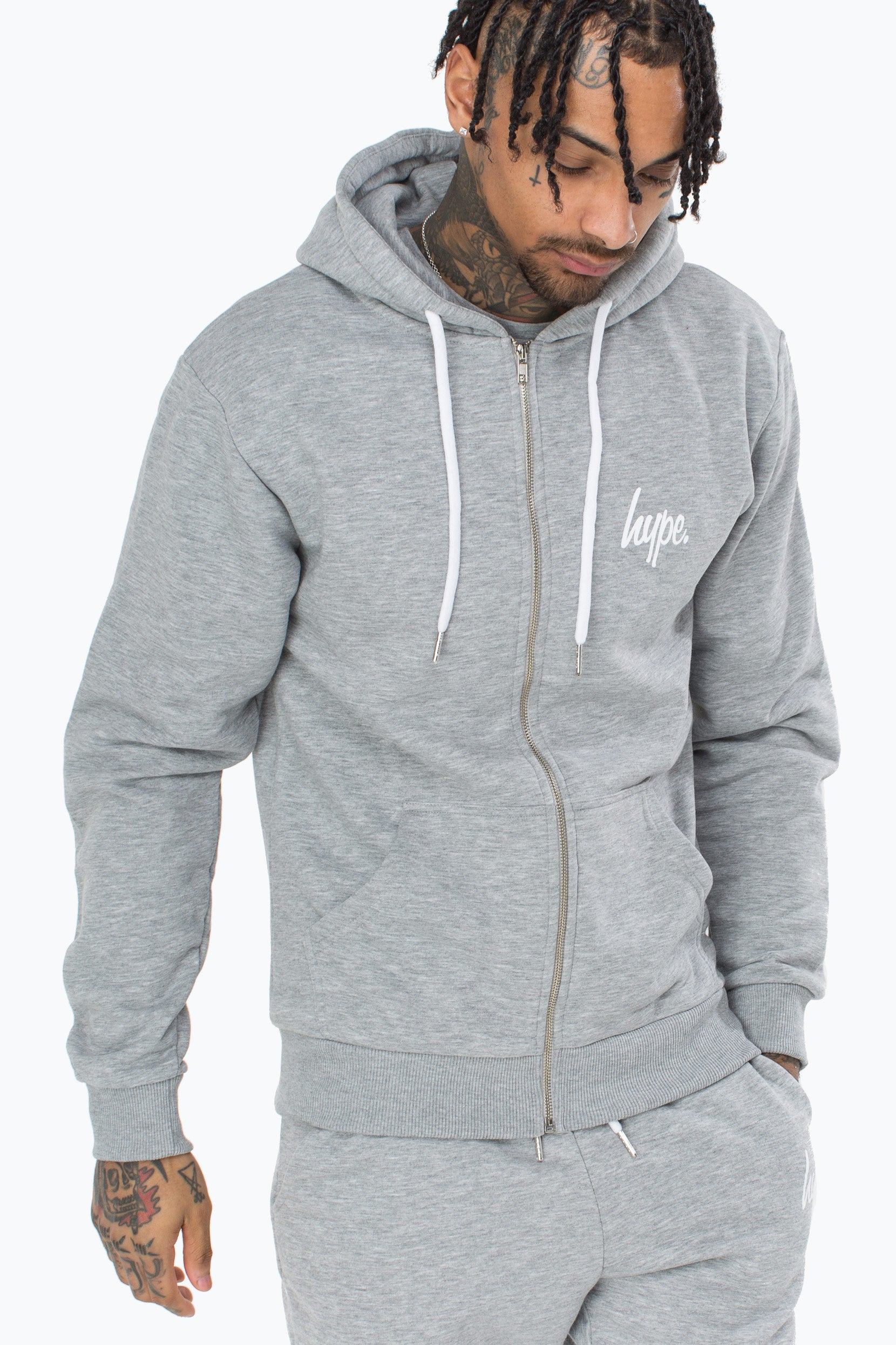 hype grey hoodie